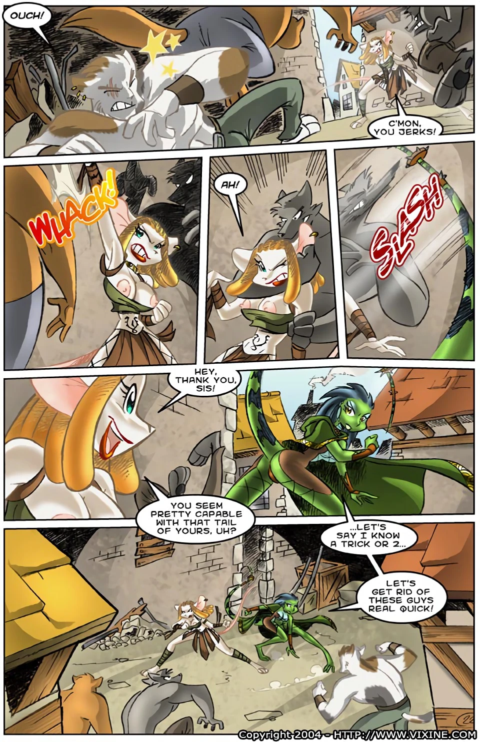 Quest For Fun 1 porn comic picture 23