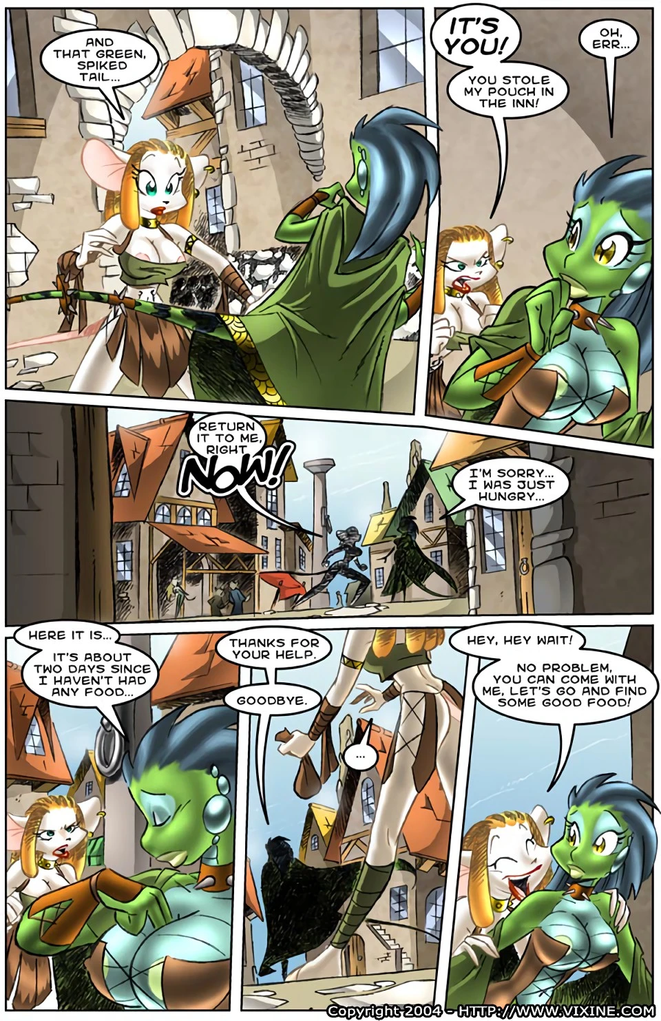 Quest For Fun 1 porn comic picture 25