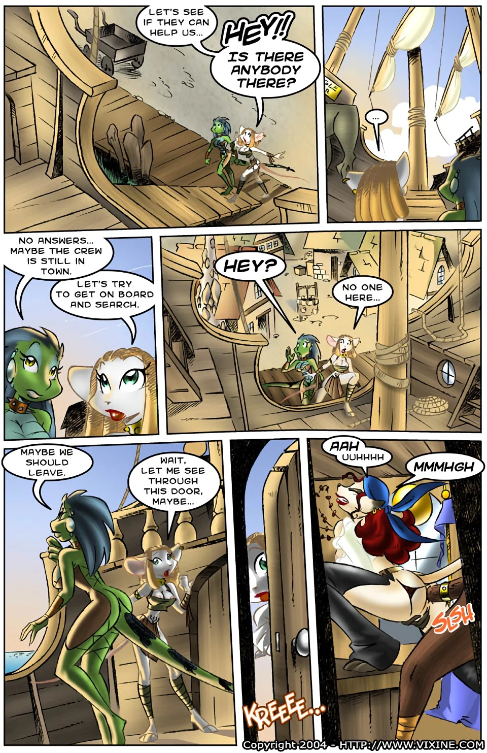Quest For Fun 1 porn comic picture 32