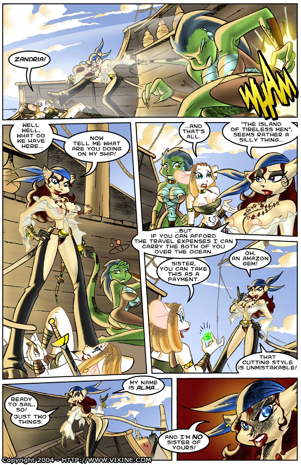 Quest For Fun 1 porn comic picture 35