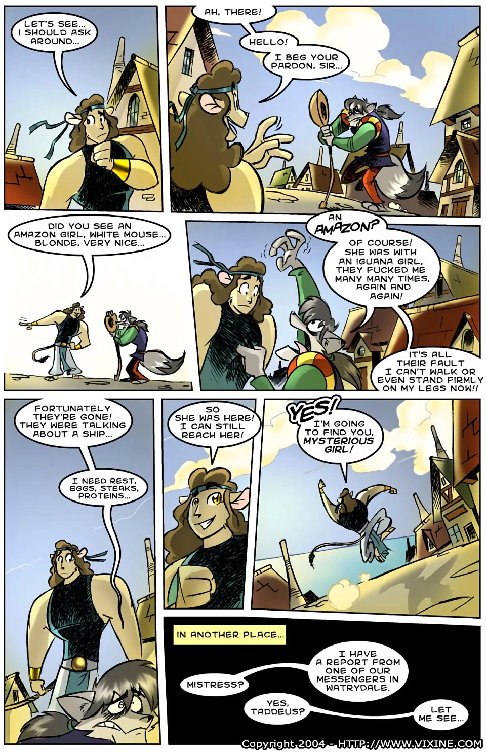 Quest For Fun 1 porn comic picture 37