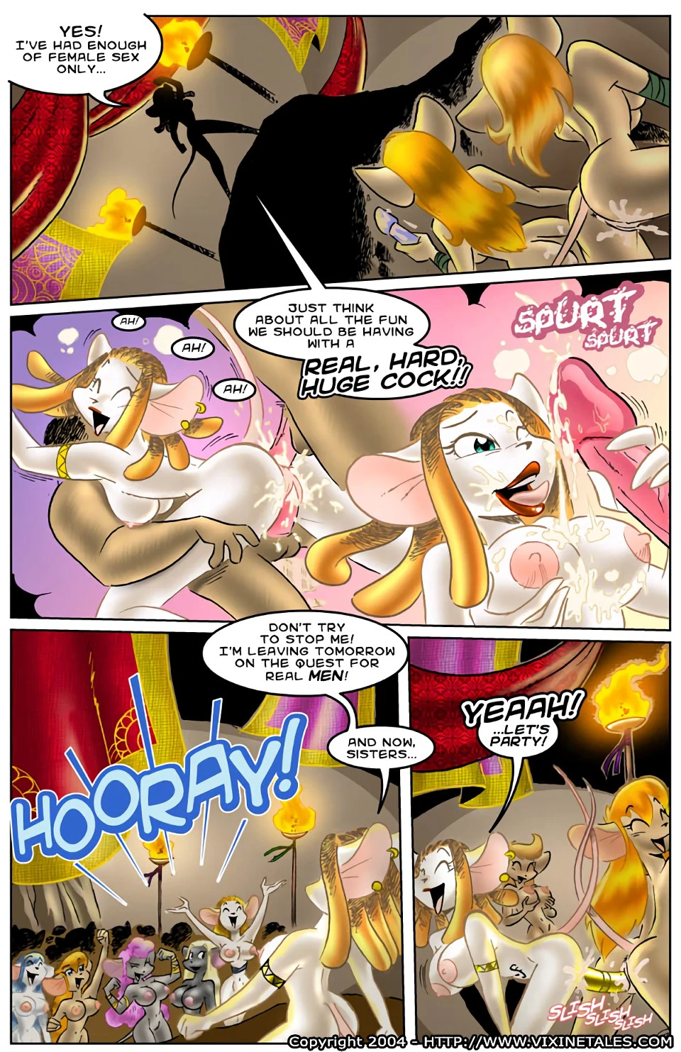 Quest For Fun 1 porn comic picture 4