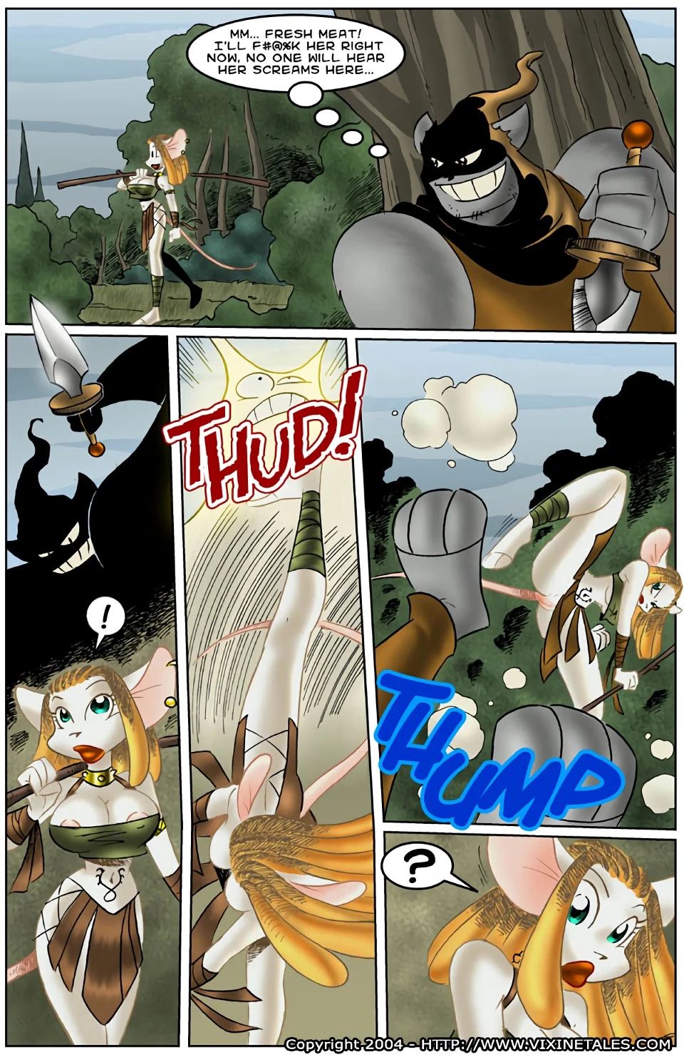 Quest For Fun 1 porn comic picture 6
