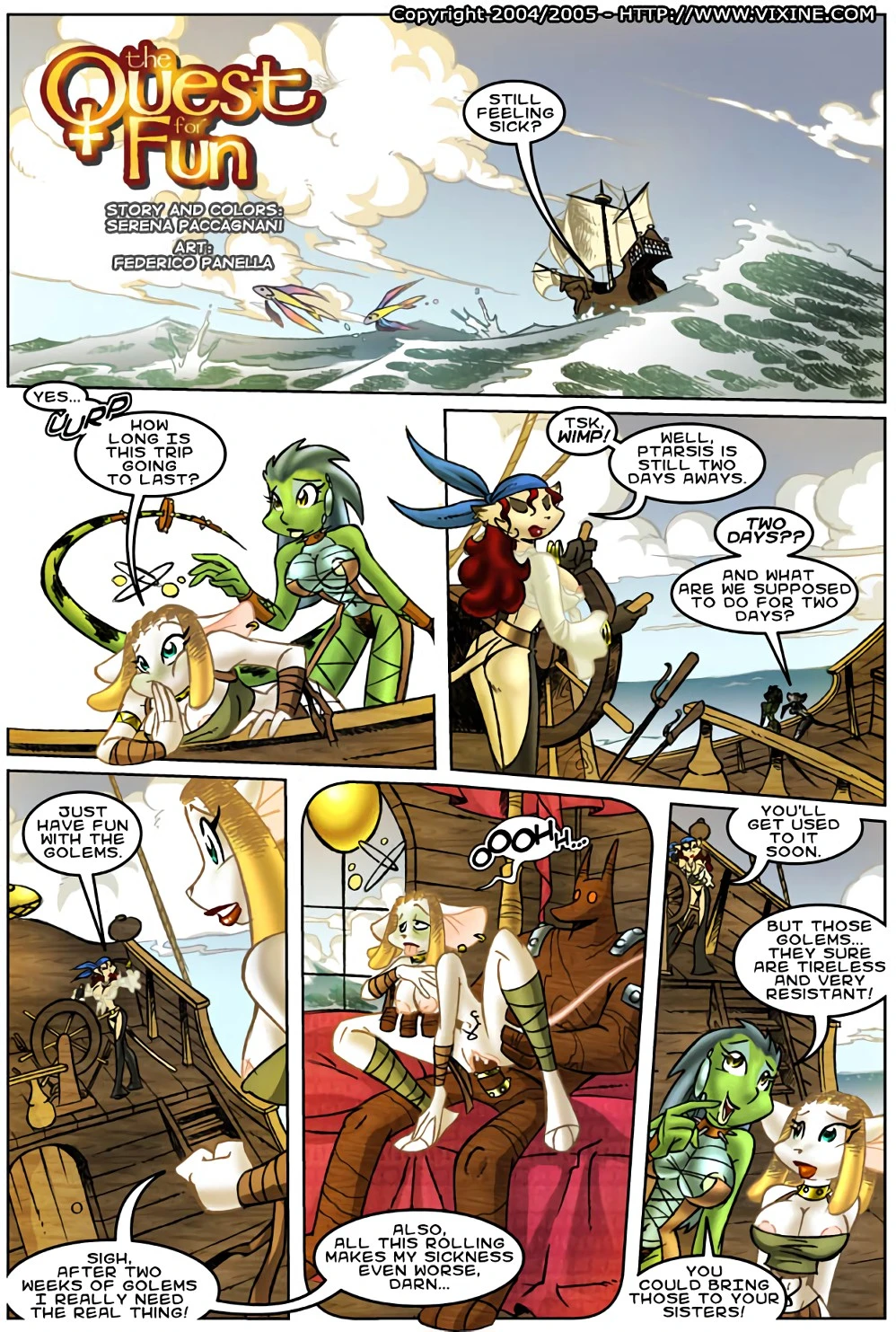 Quest For Fun 2 porn comic picture 2