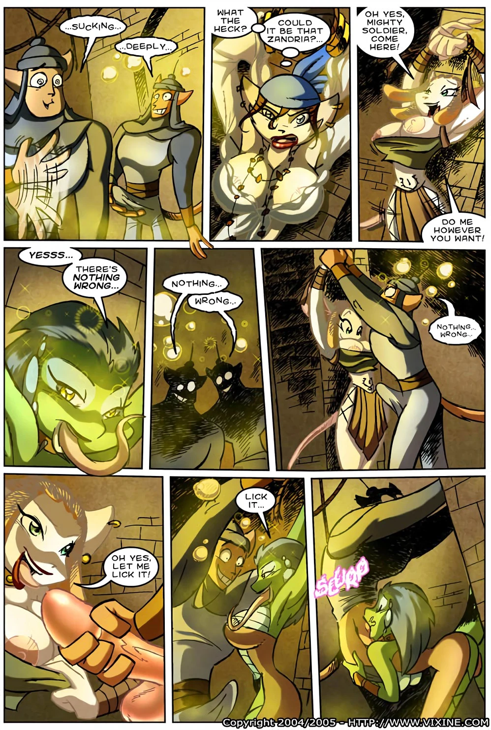 Quest For Fun 2 porn comic picture 21