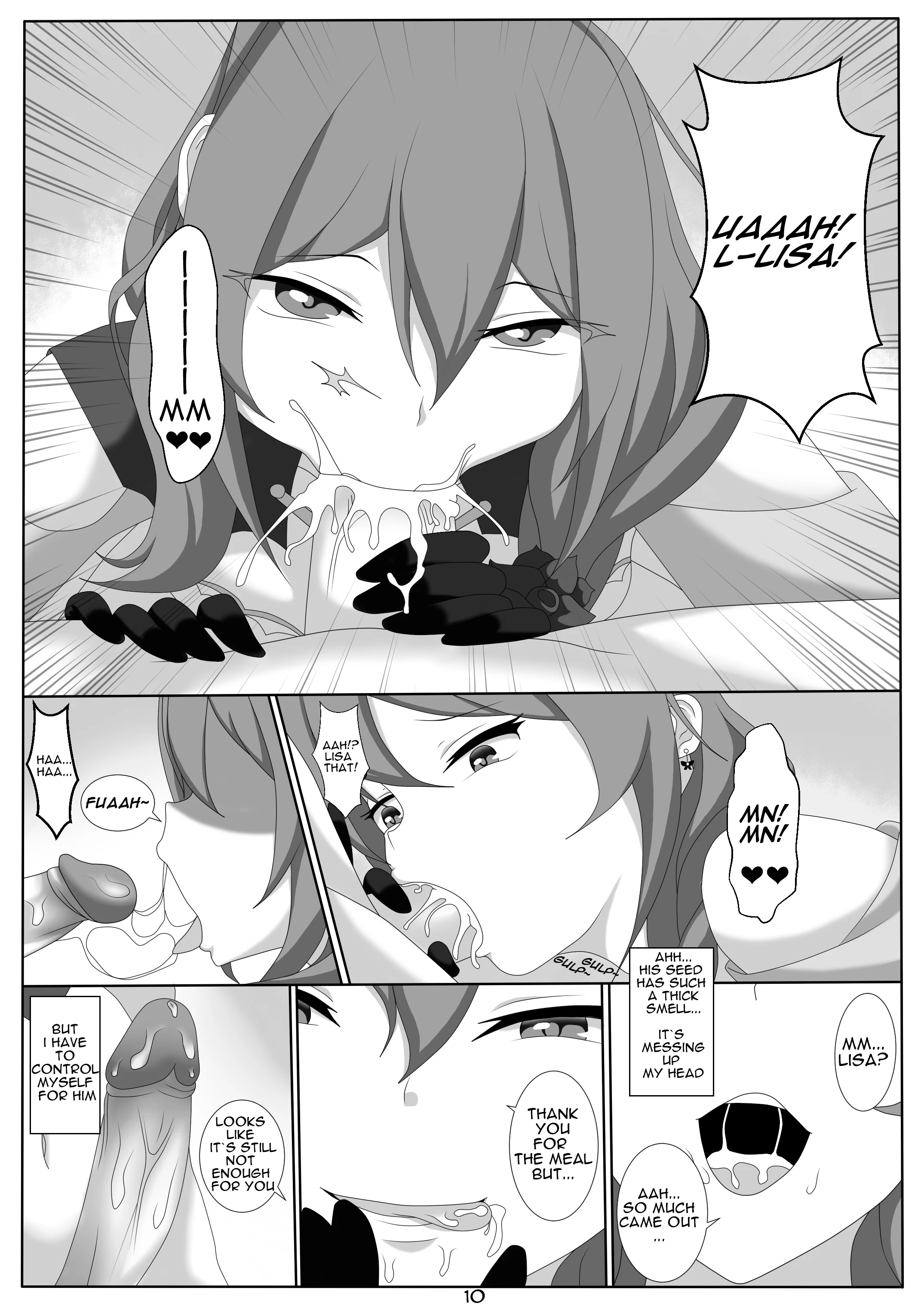 Quest Impact 2 porn comic picture 11