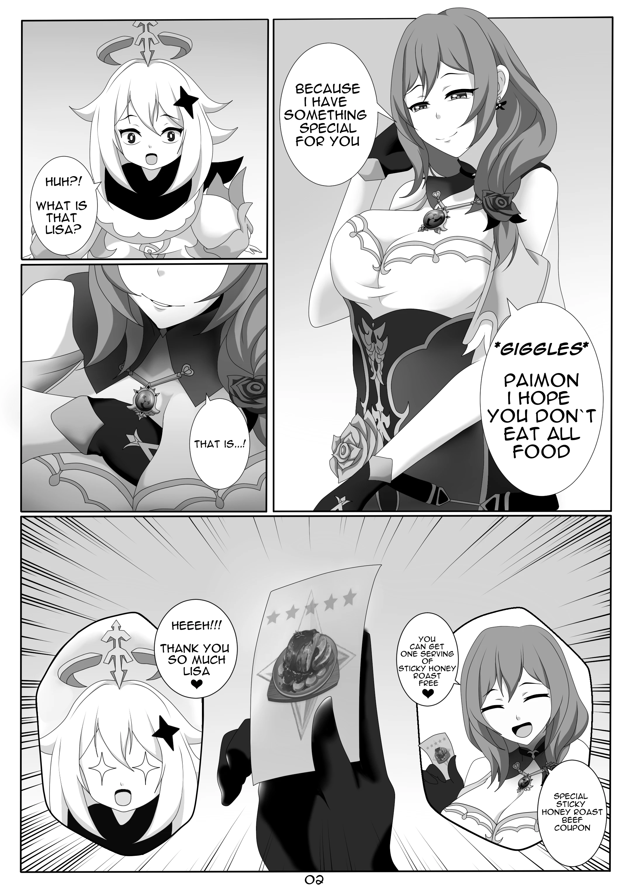 Quest Impact 2 porn comic picture 3