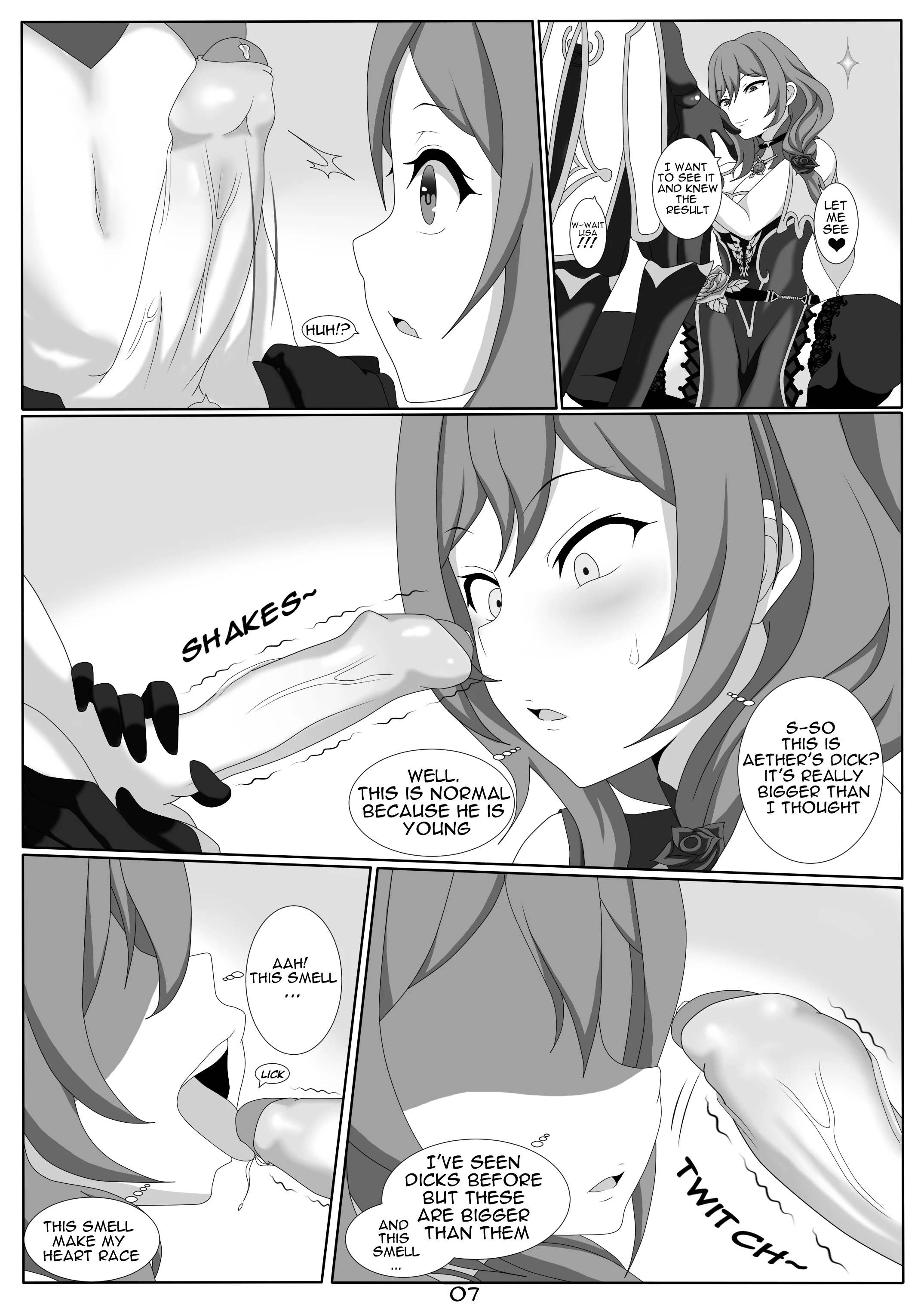 Quest Impact 2 porn comic picture 8