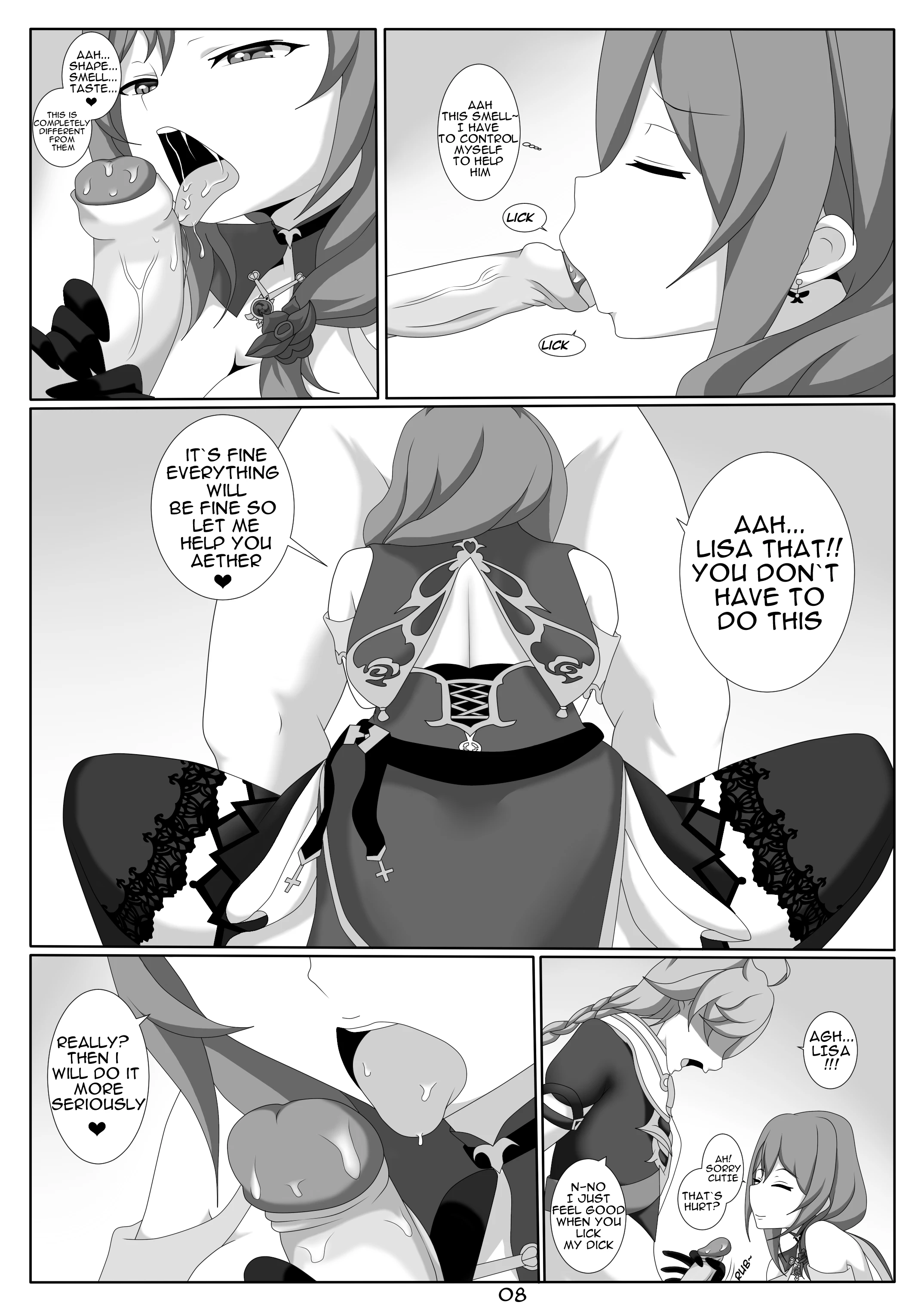 Quest Impact 2 porn comic picture 9