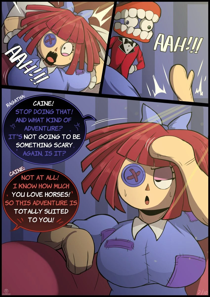 Ragatha In Equine Adventure porn comic picture 2