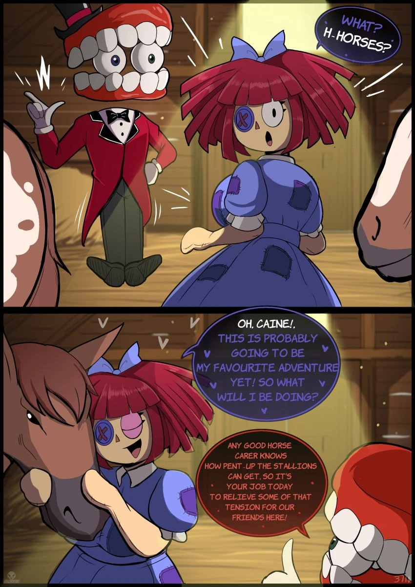 Ragatha In Equine Adventure porn comic picture 3