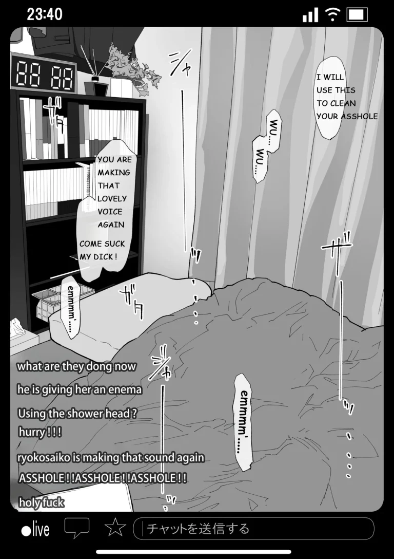 Rape and Pregnant Live Show porn comic picture 40