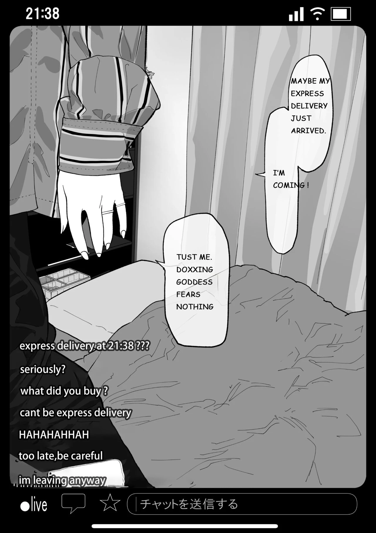Rape and Pregnant Live Show porn comic picture 9