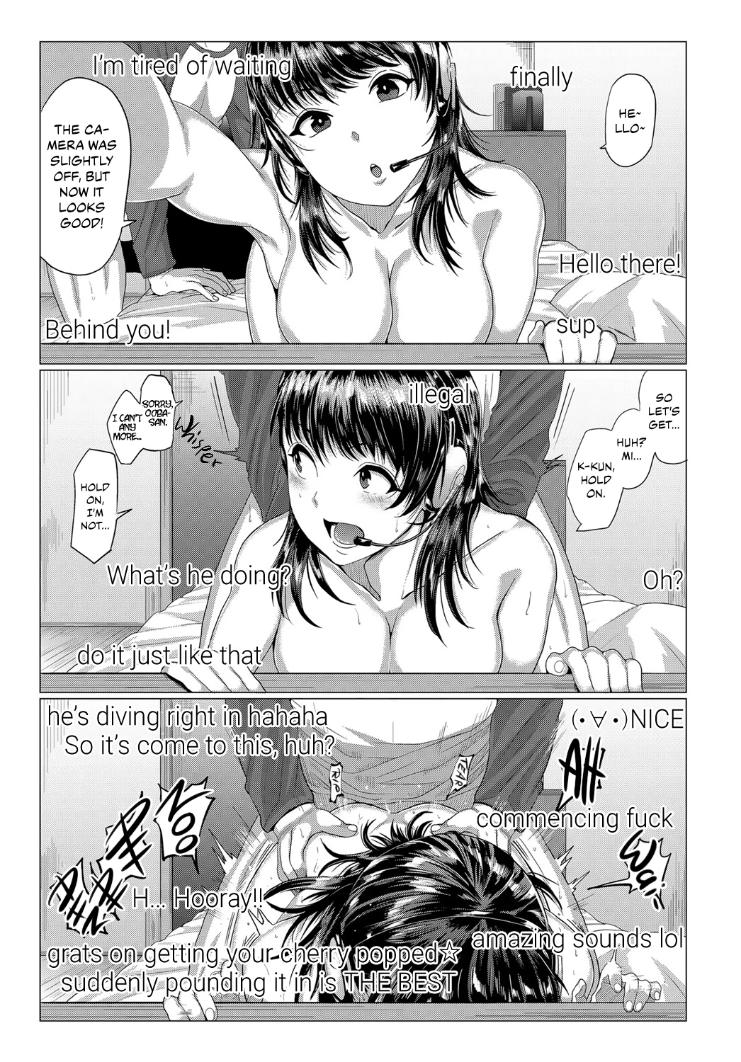 Raw Live Stream! porn comic picture 15
