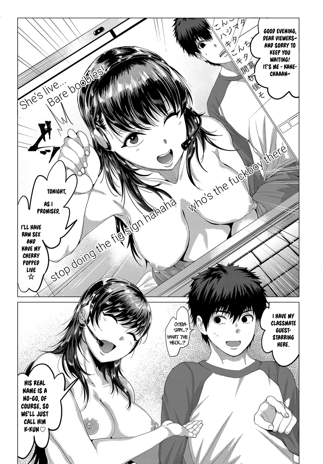 Raw Live Stream! porn comic picture 7