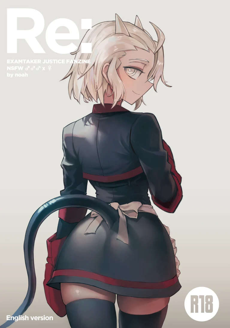 Re: Examtaker Justice Fanzine porn comic picture 1