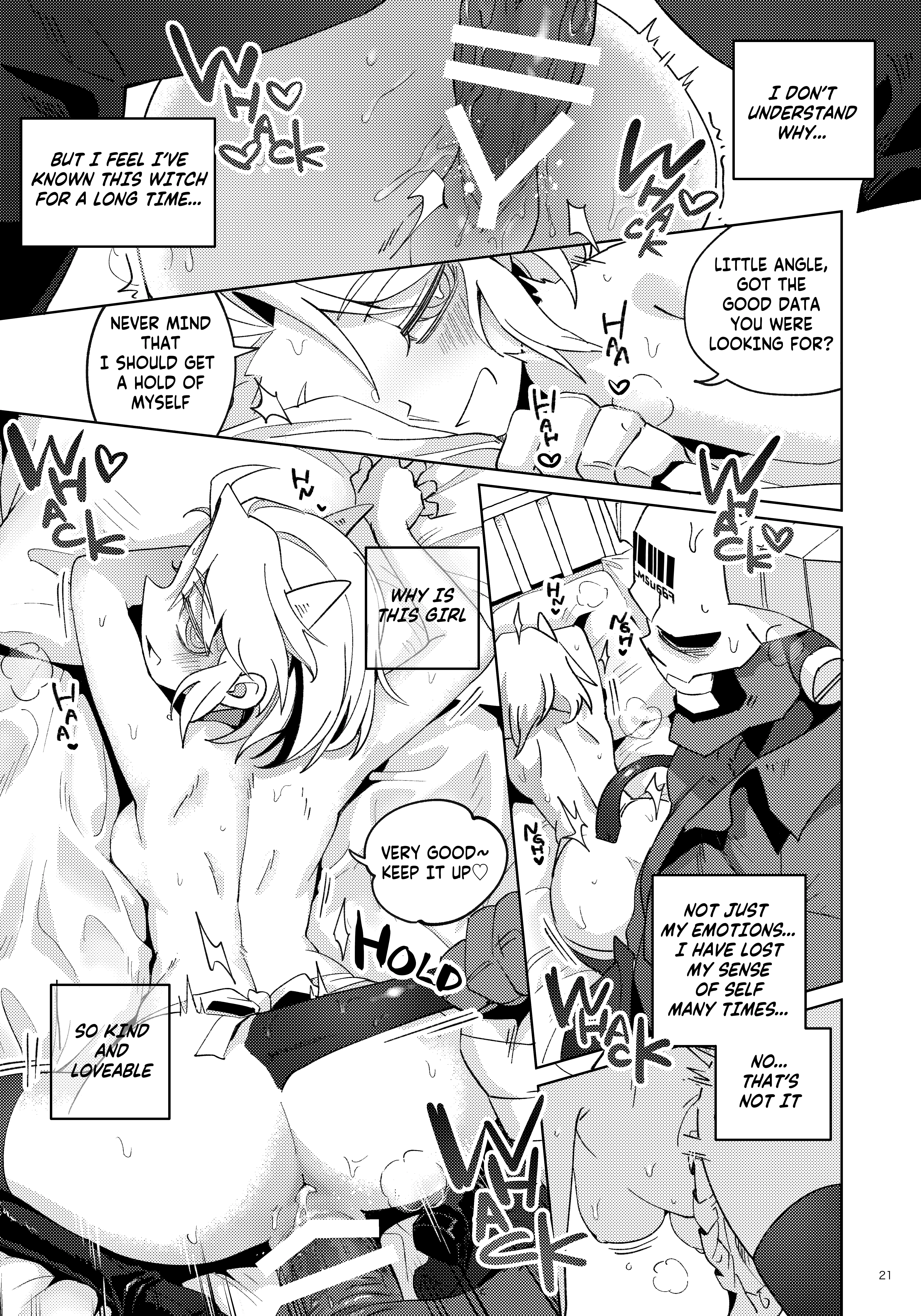 Re: Examtaker Justice Fanzine porn comic picture 18