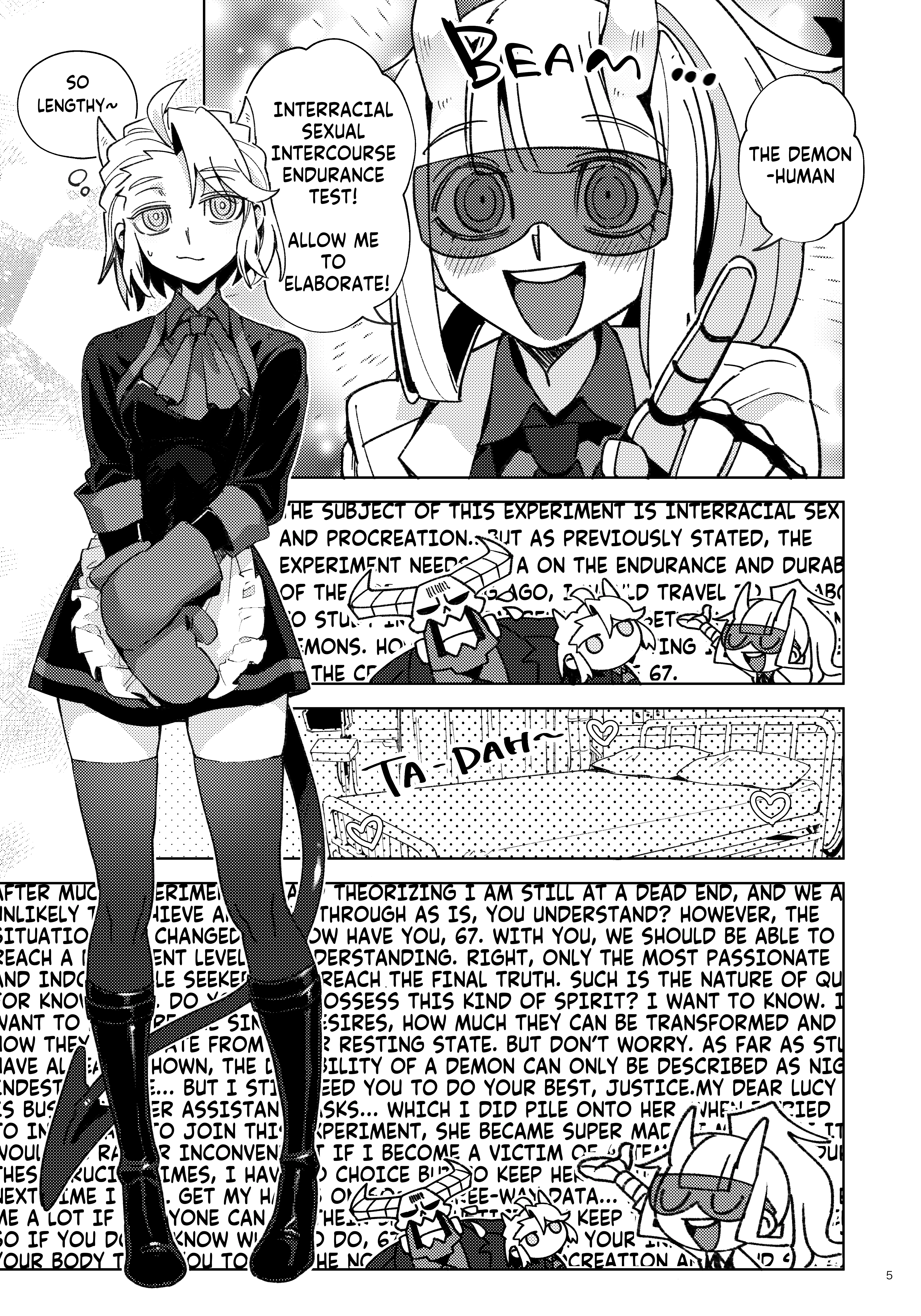 Re: Examtaker Justice Fanzine porn comic picture 2