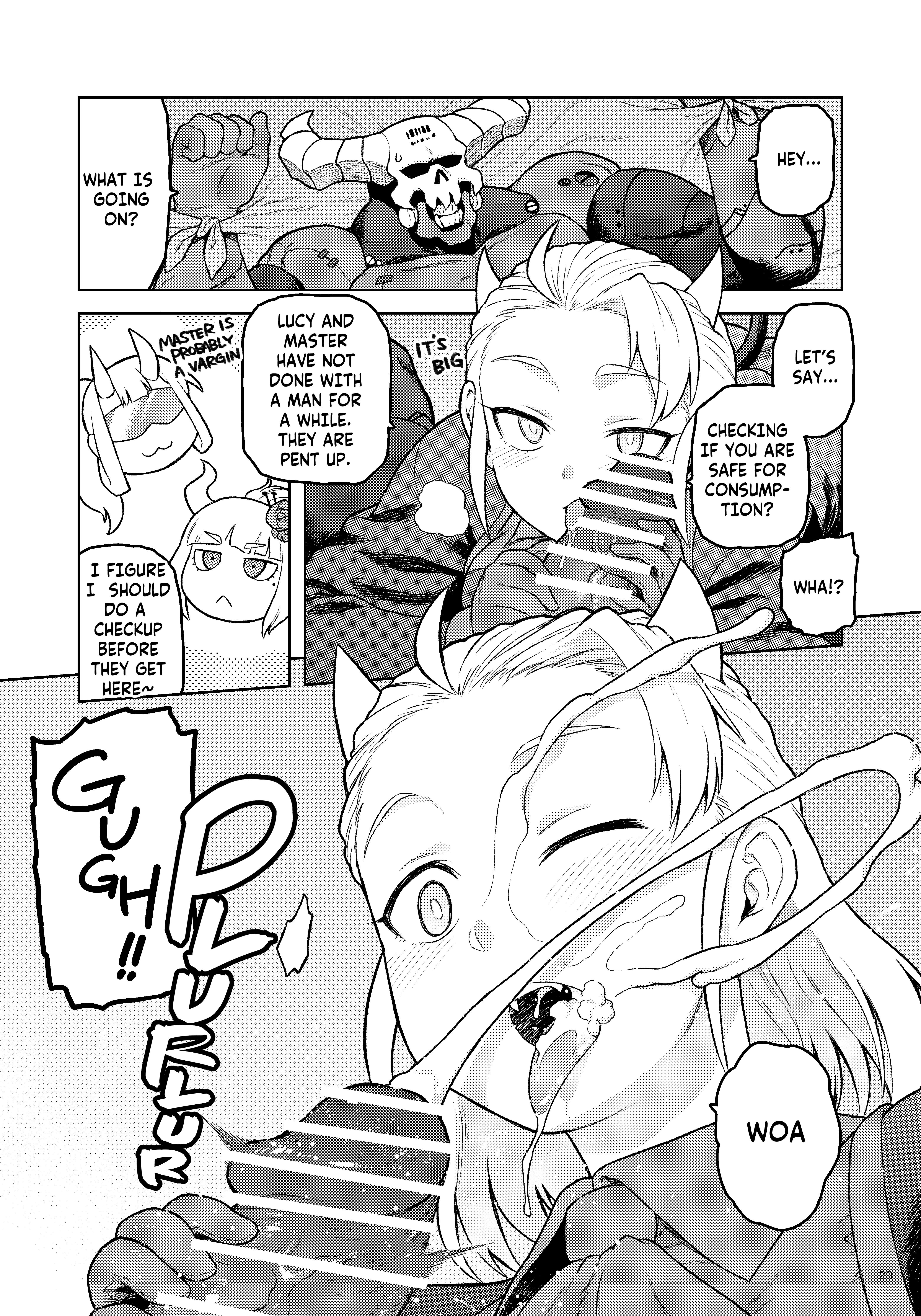 Re: Examtaker Justice Fanzine porn comic picture 26