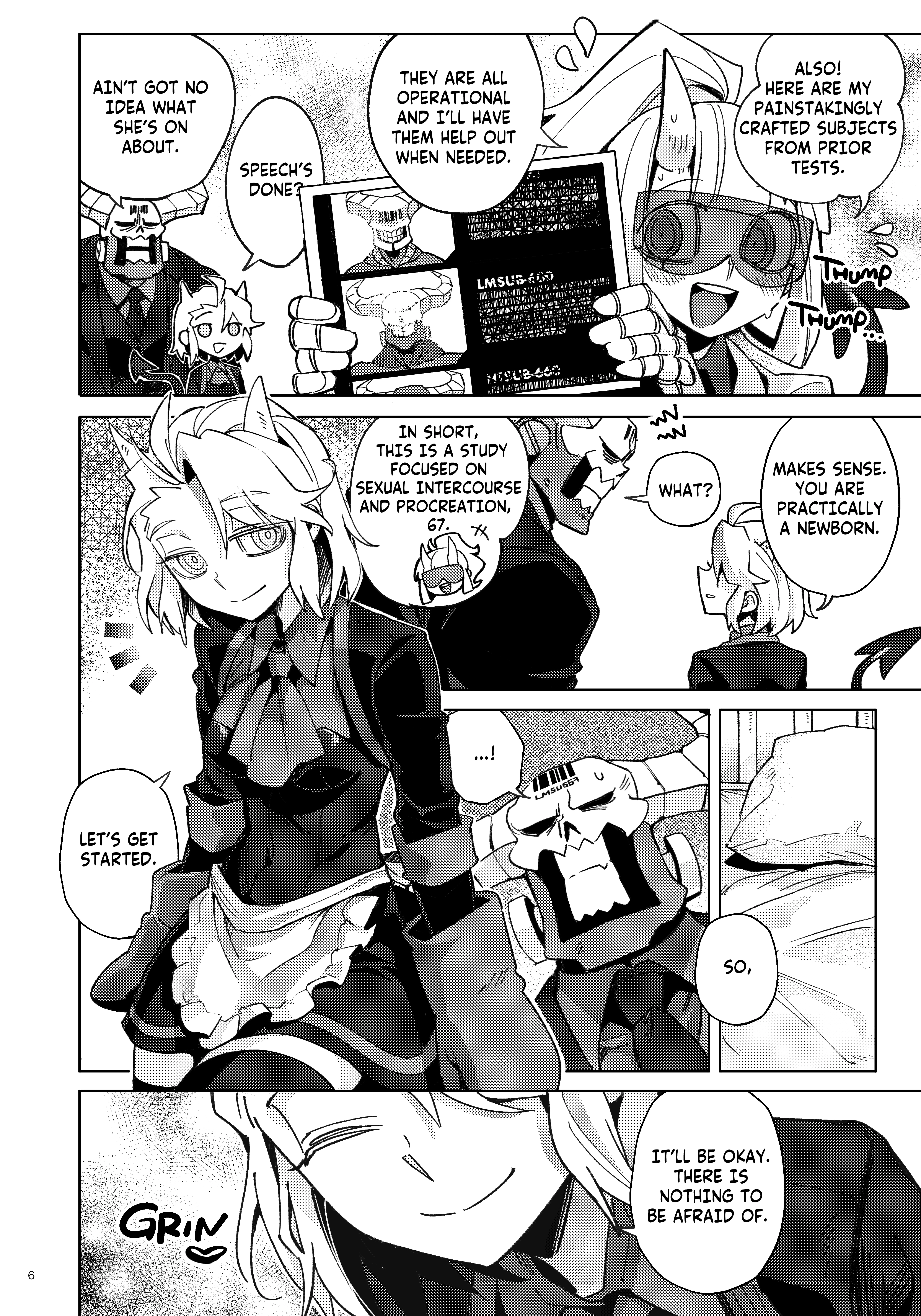 Re: Examtaker Justice Fanzine porn comic picture 3