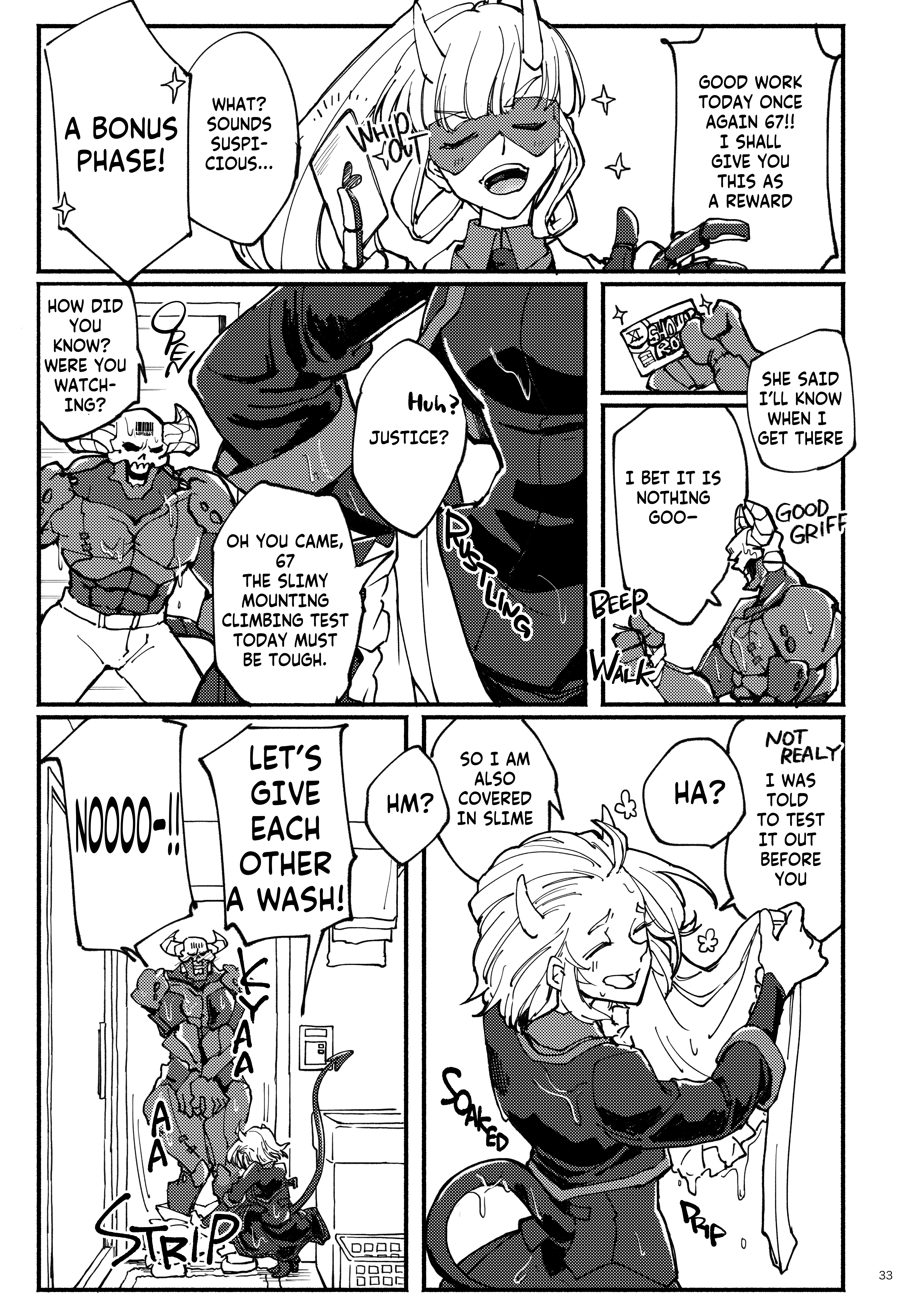 Re: Examtaker Justice Fanzine porn comic picture 30