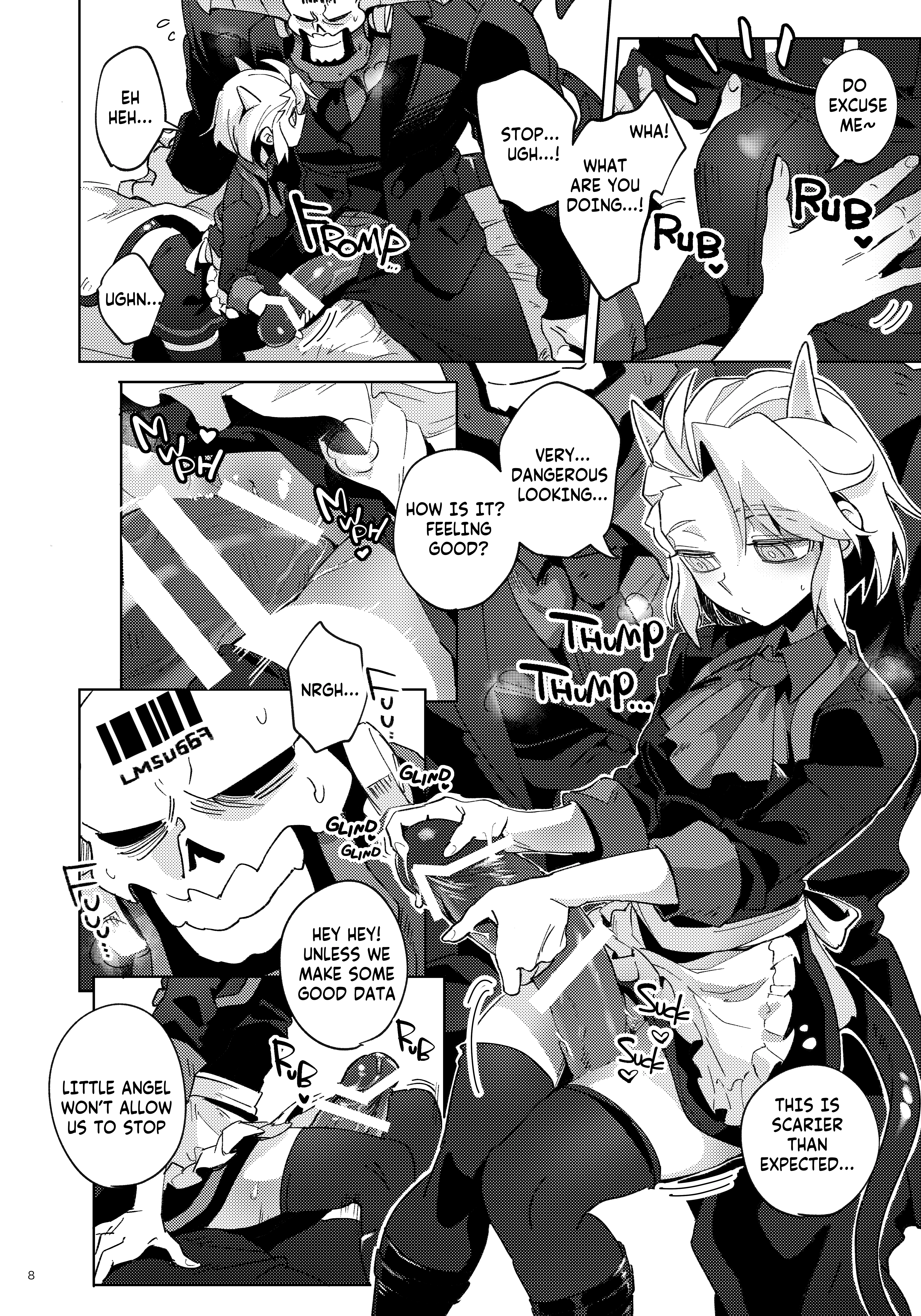 Re: Examtaker Justice Fanzine porn comic picture 5