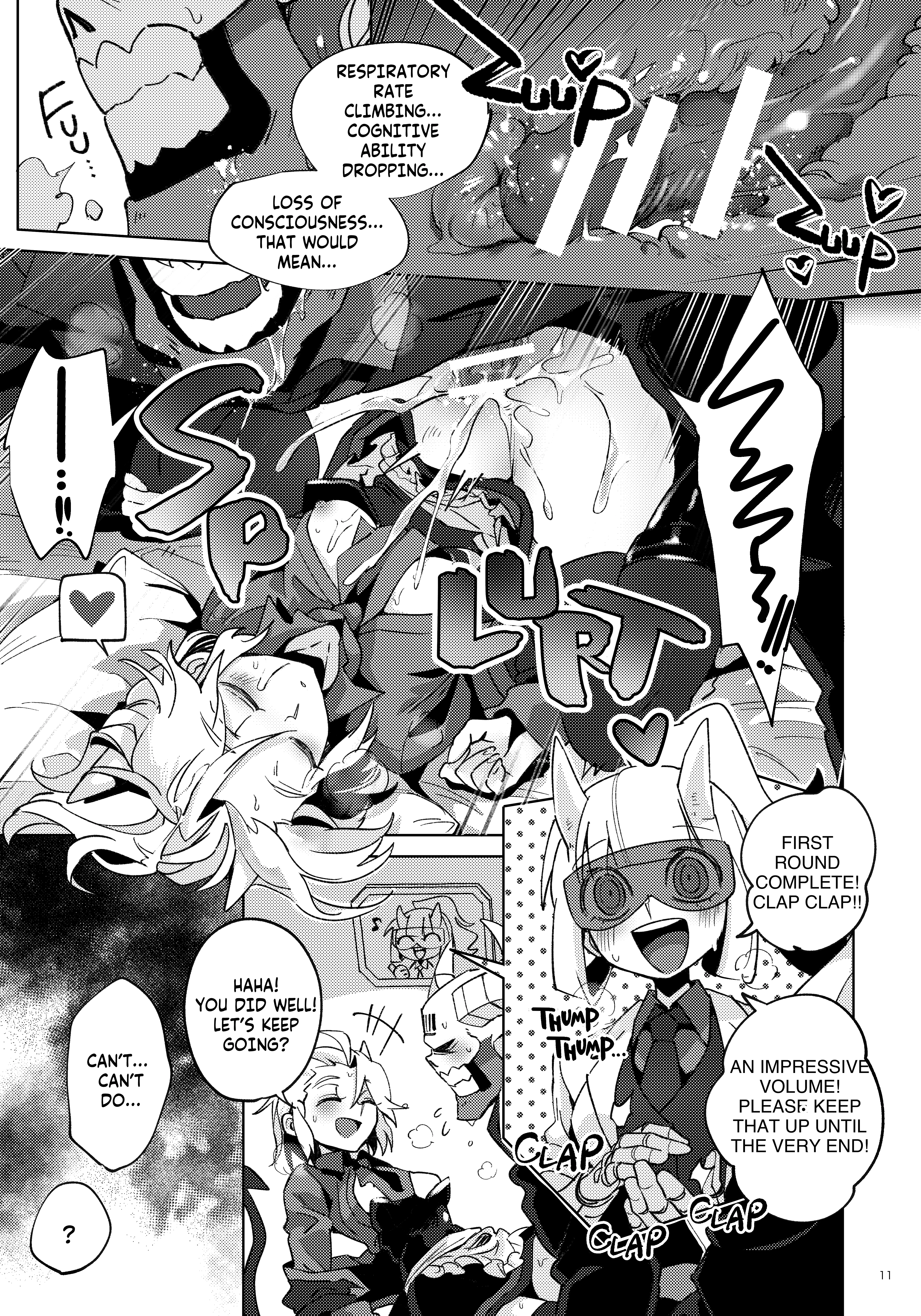 Re: Examtaker Justice Fanzine porn comic picture 8