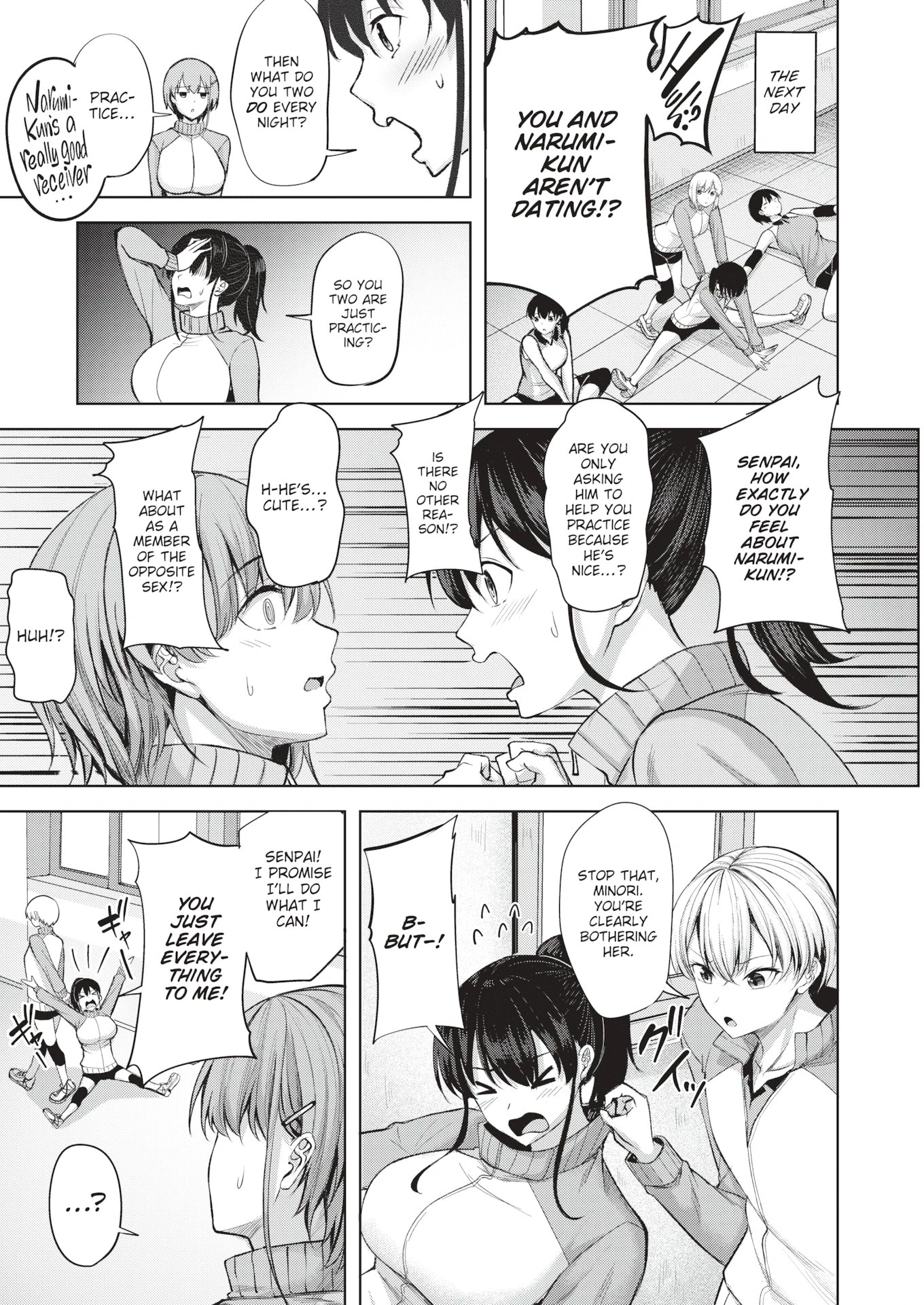 Receiving Shyness - 恥じらいレシーブ porn comic picture 3