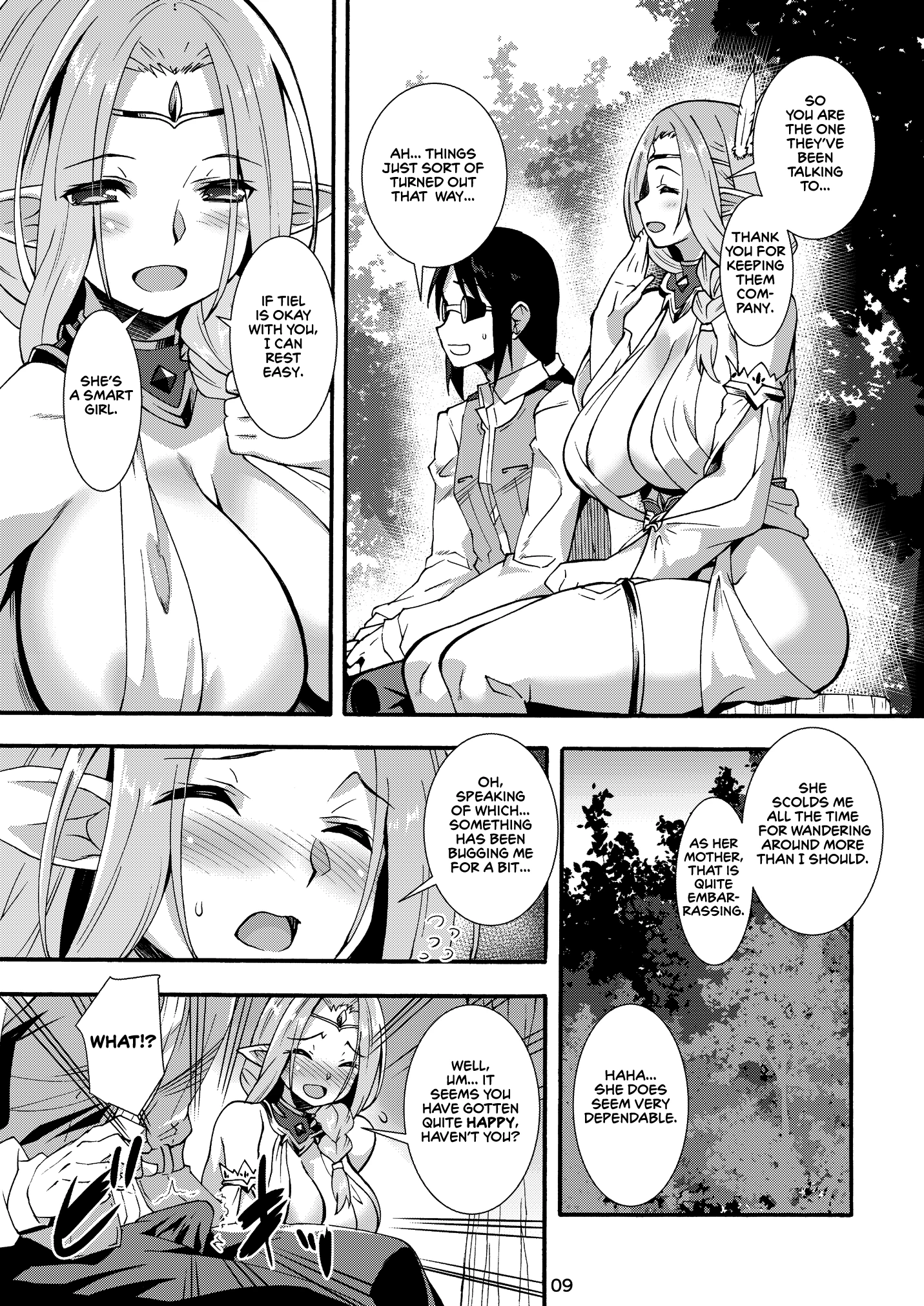 Records of the Search for the Lustful Elves 3 porn comic picture 7