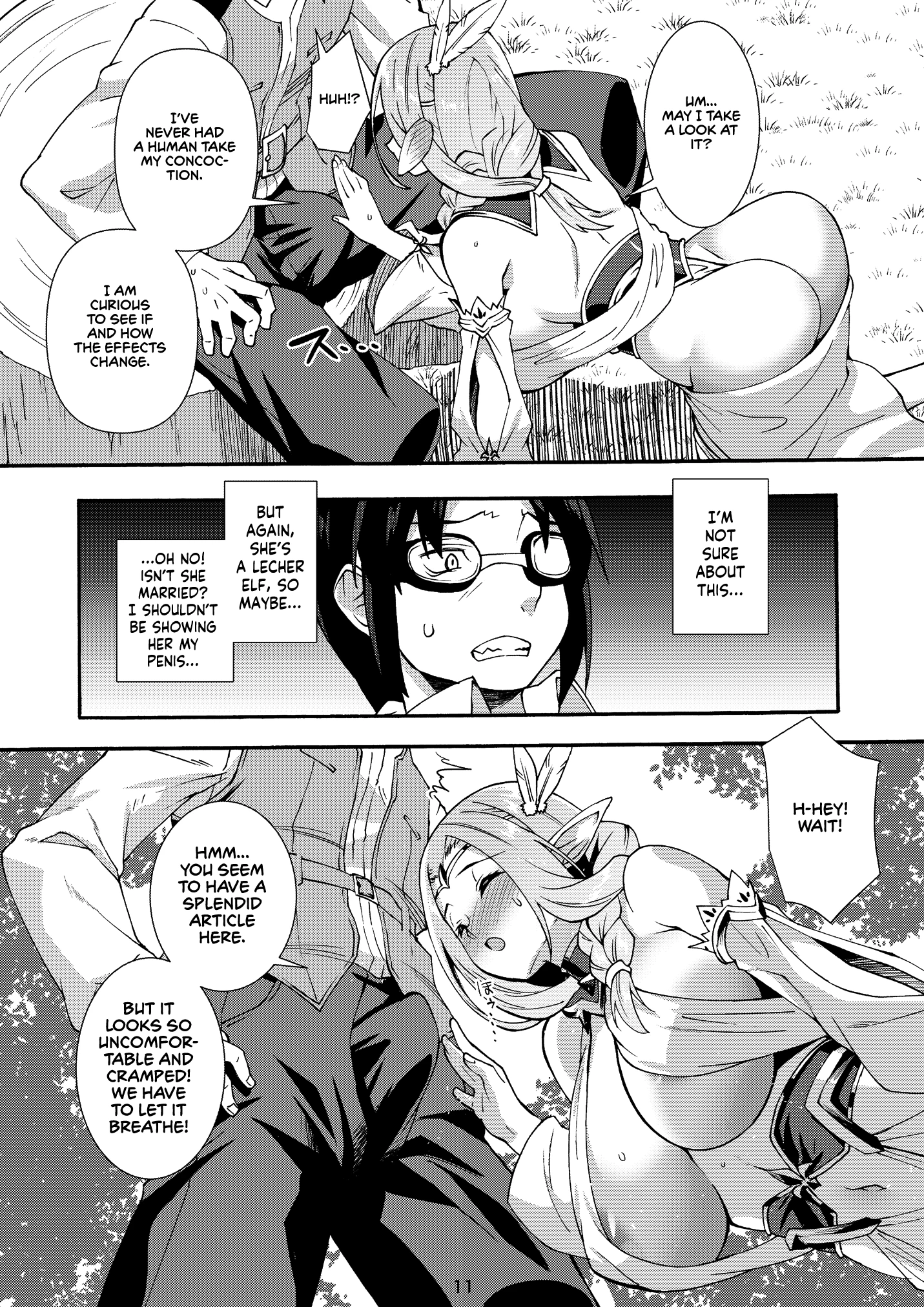 Records of the Search for the Lustful Elves 3 porn comic picture 9