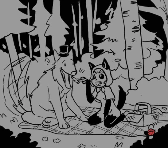 Red Ridden Hood porn comic picture 32