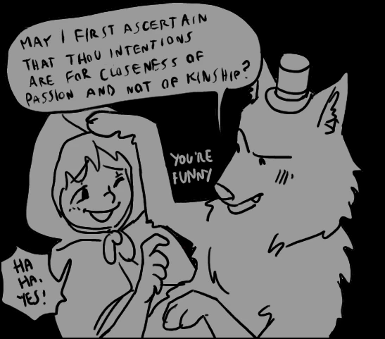 Red Ridden Hood porn comic picture 8
