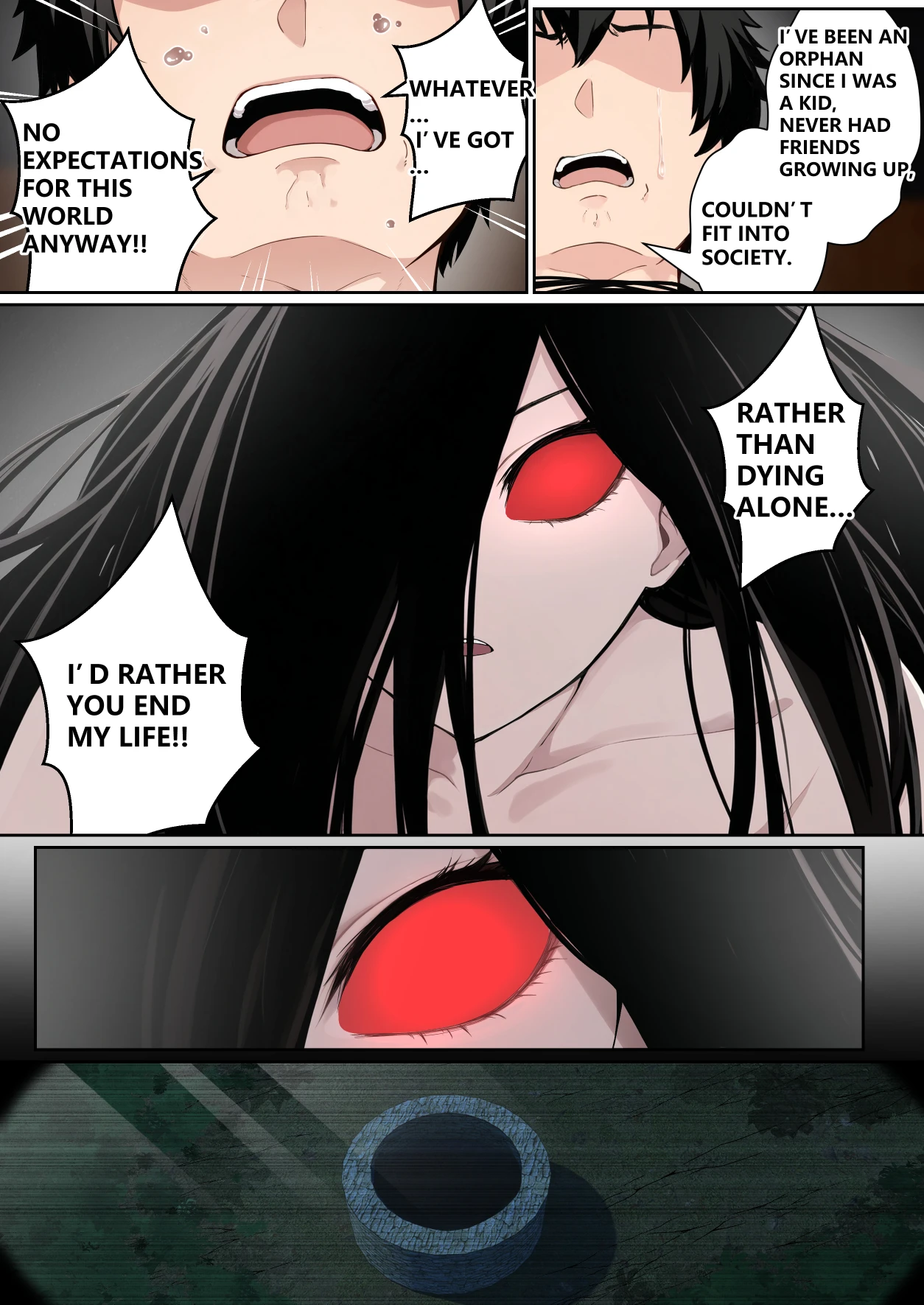 Regarding Sadako Getting Stuck On A Computer Screen porn comic picture 39