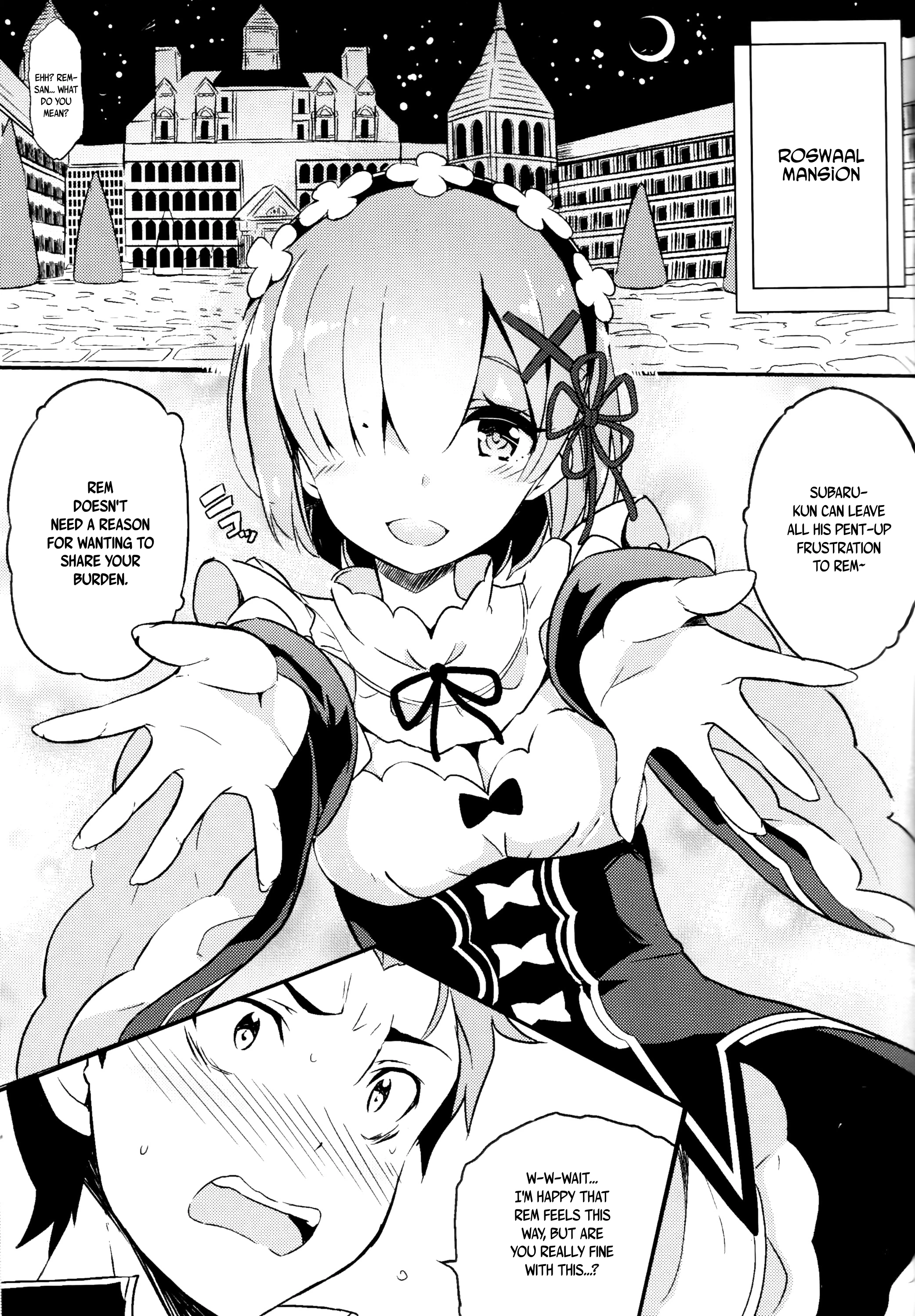 Rem no Kawaisa mo Onigakatteiru porn comic picture 2