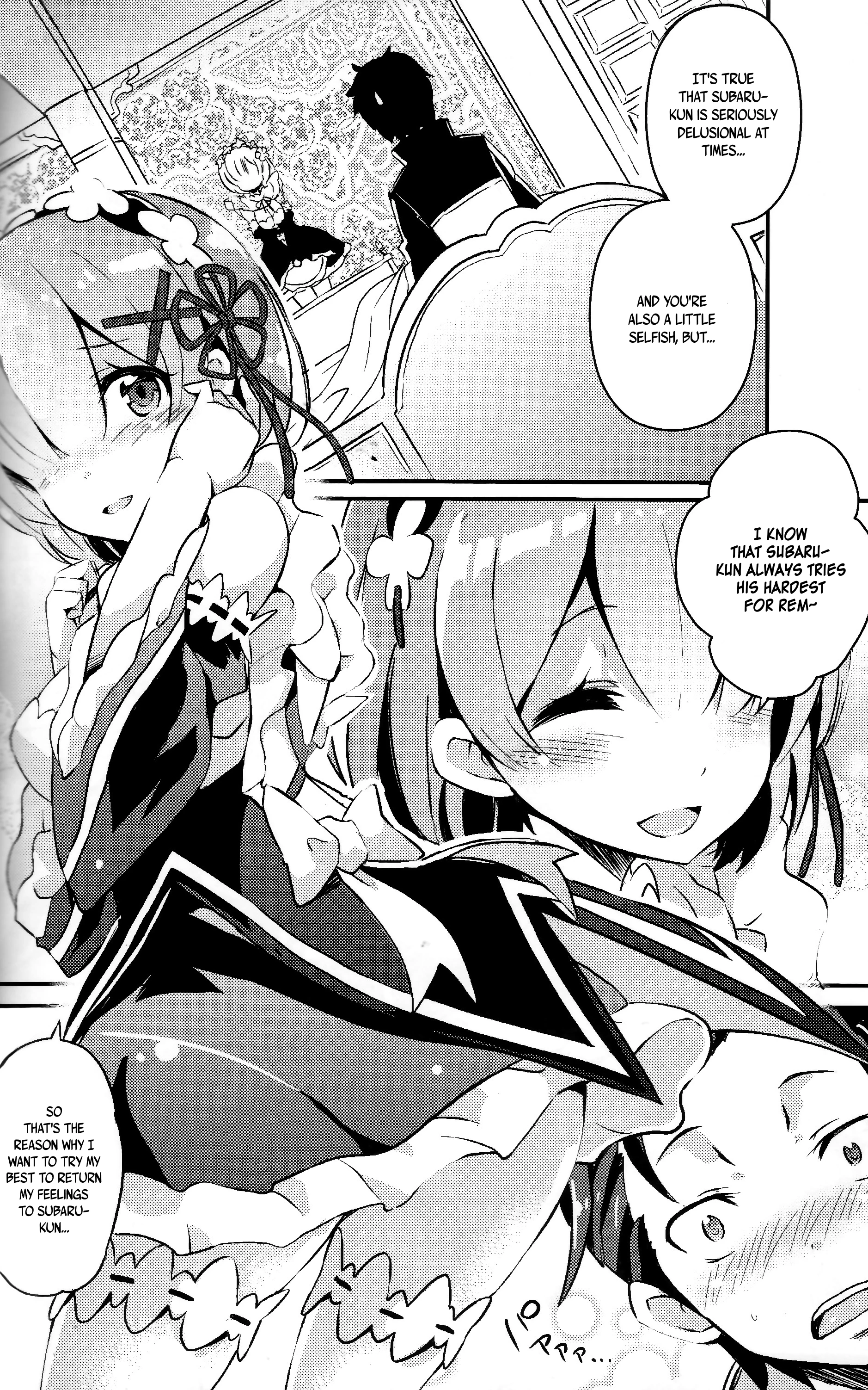Rem no Kawaisa mo Onigakatteiru porn comic picture 3