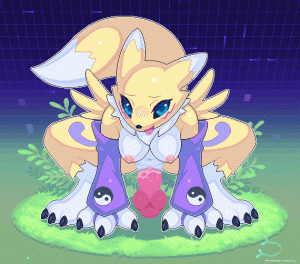 Renamon Uploading porn comic picture 1