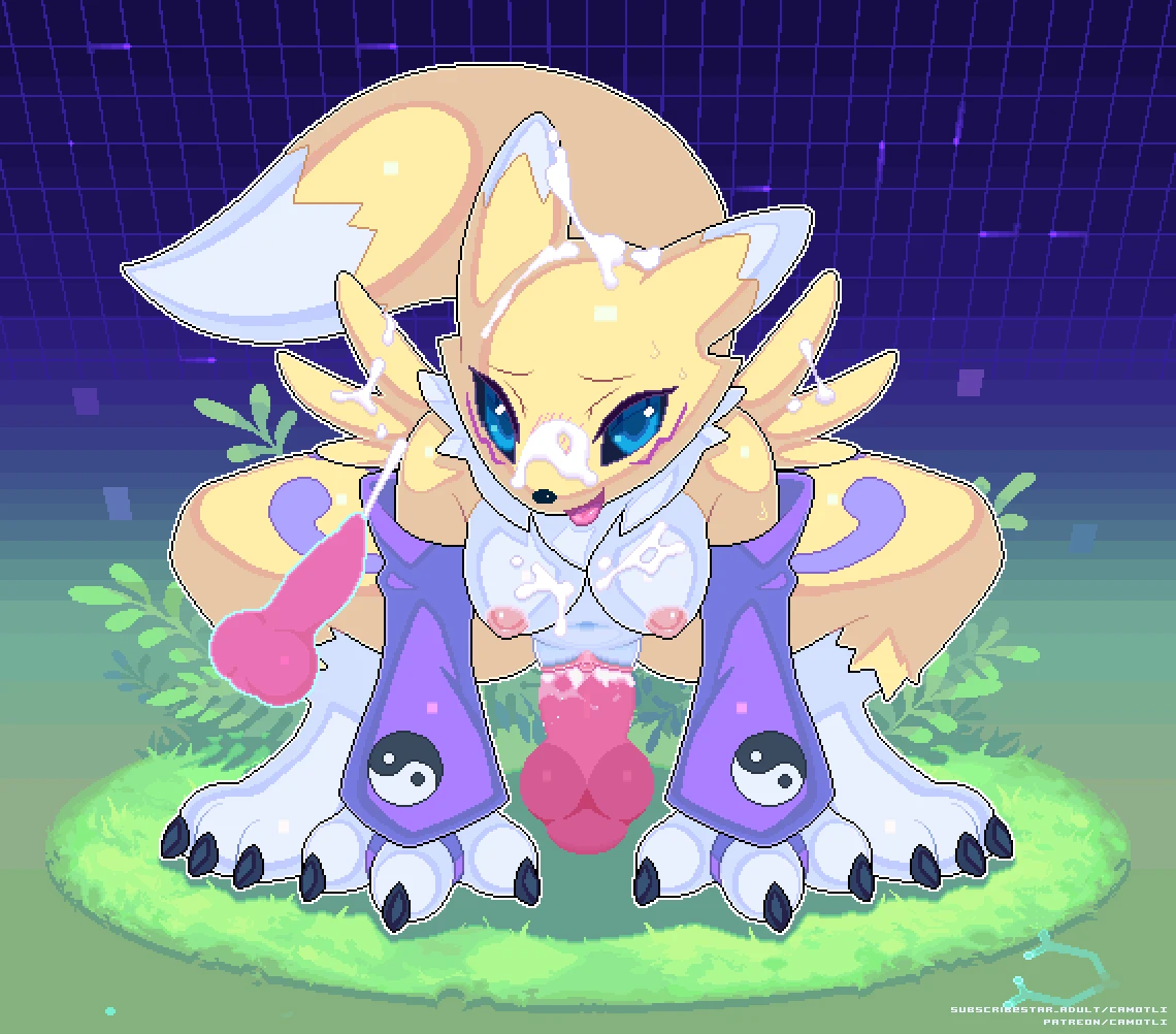 Renamon Uploading porn comic picture 3