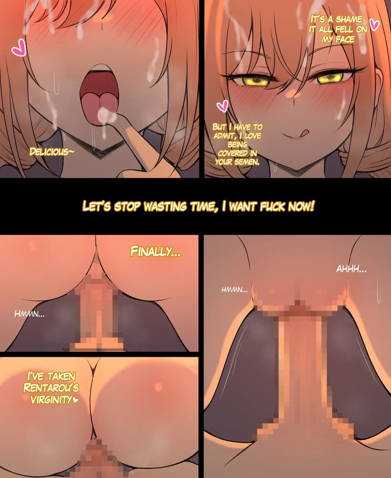 Rentarou x Karane porn comic picture 4