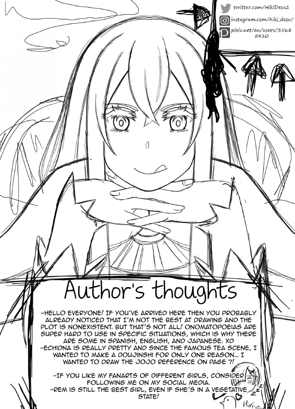 Re:Zero ''Tea Time'' porn comic picture 24