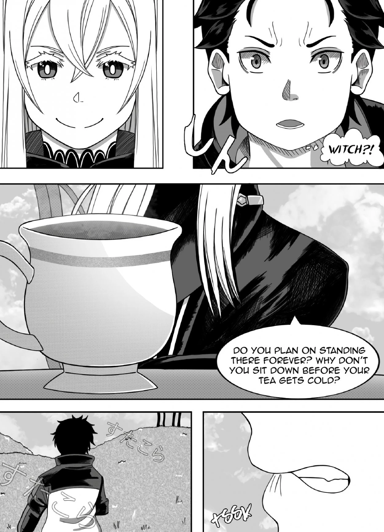 Re:Zero ''Tea Time'' porn comic picture 5