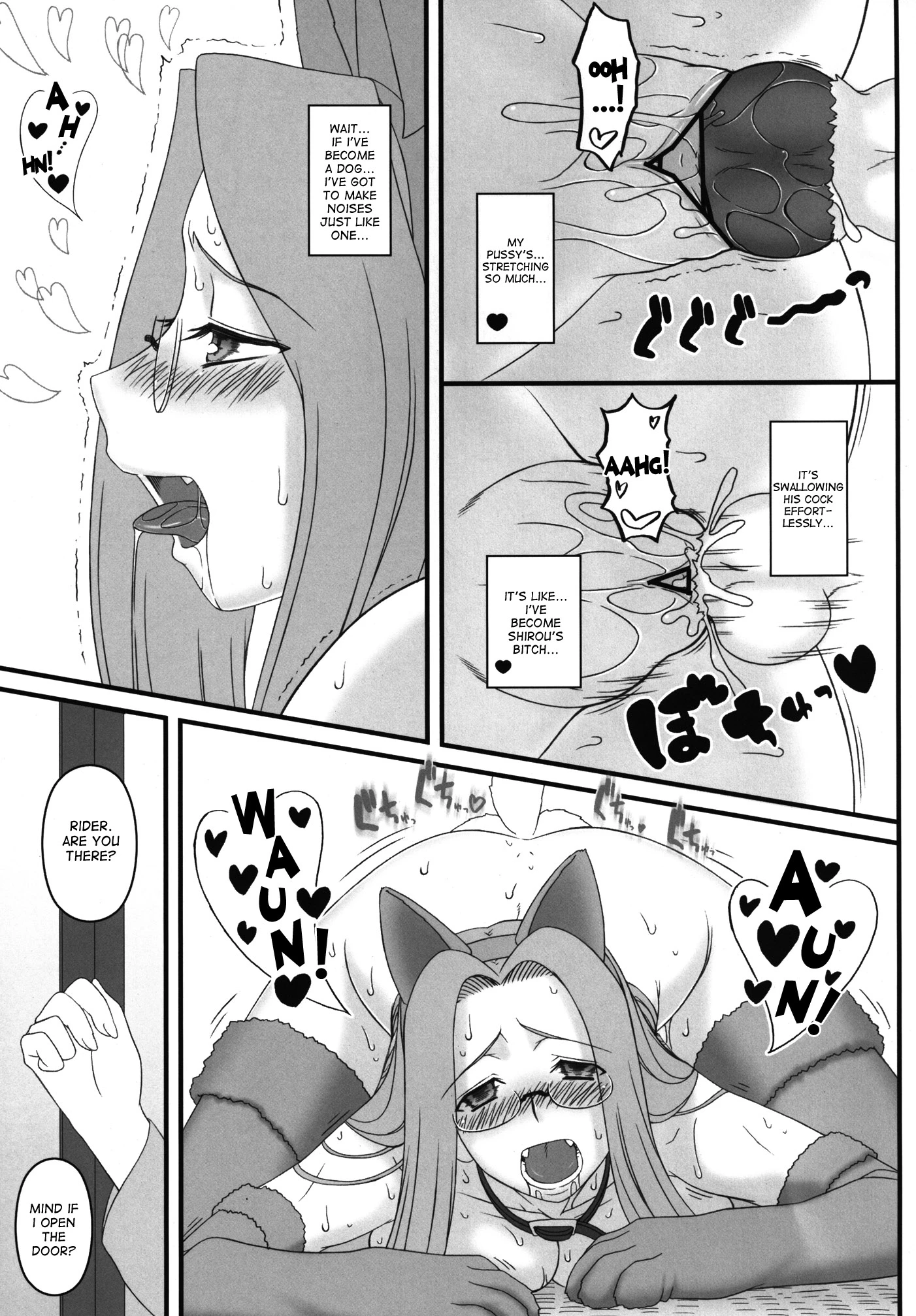 Rider san ga Inu to SEX shichau Hon porn comic picture 22