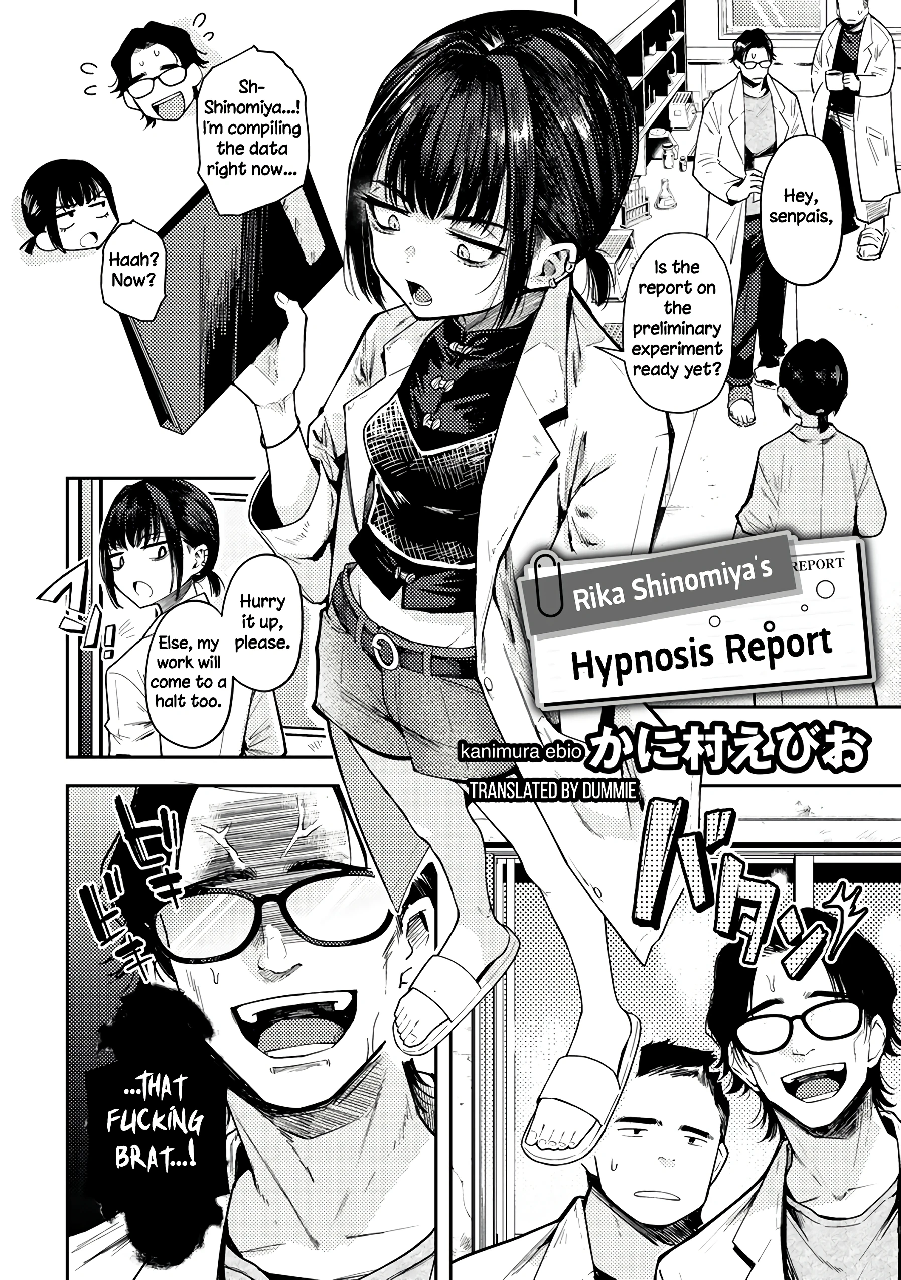Rika Shinomiya's Hypnosis Report porn comic picture 2