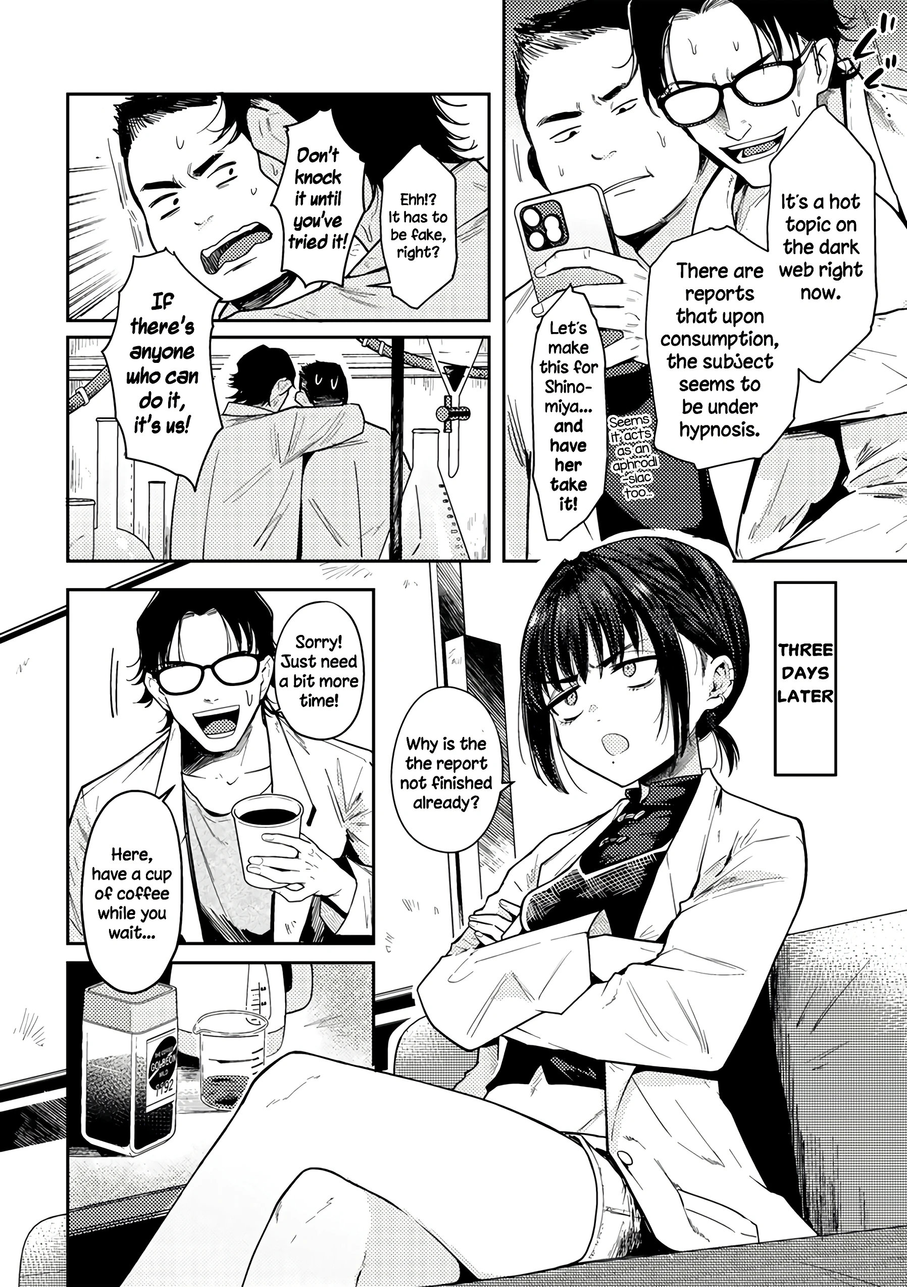 Rika Shinomiya's Hypnosis Report porn comic picture 4