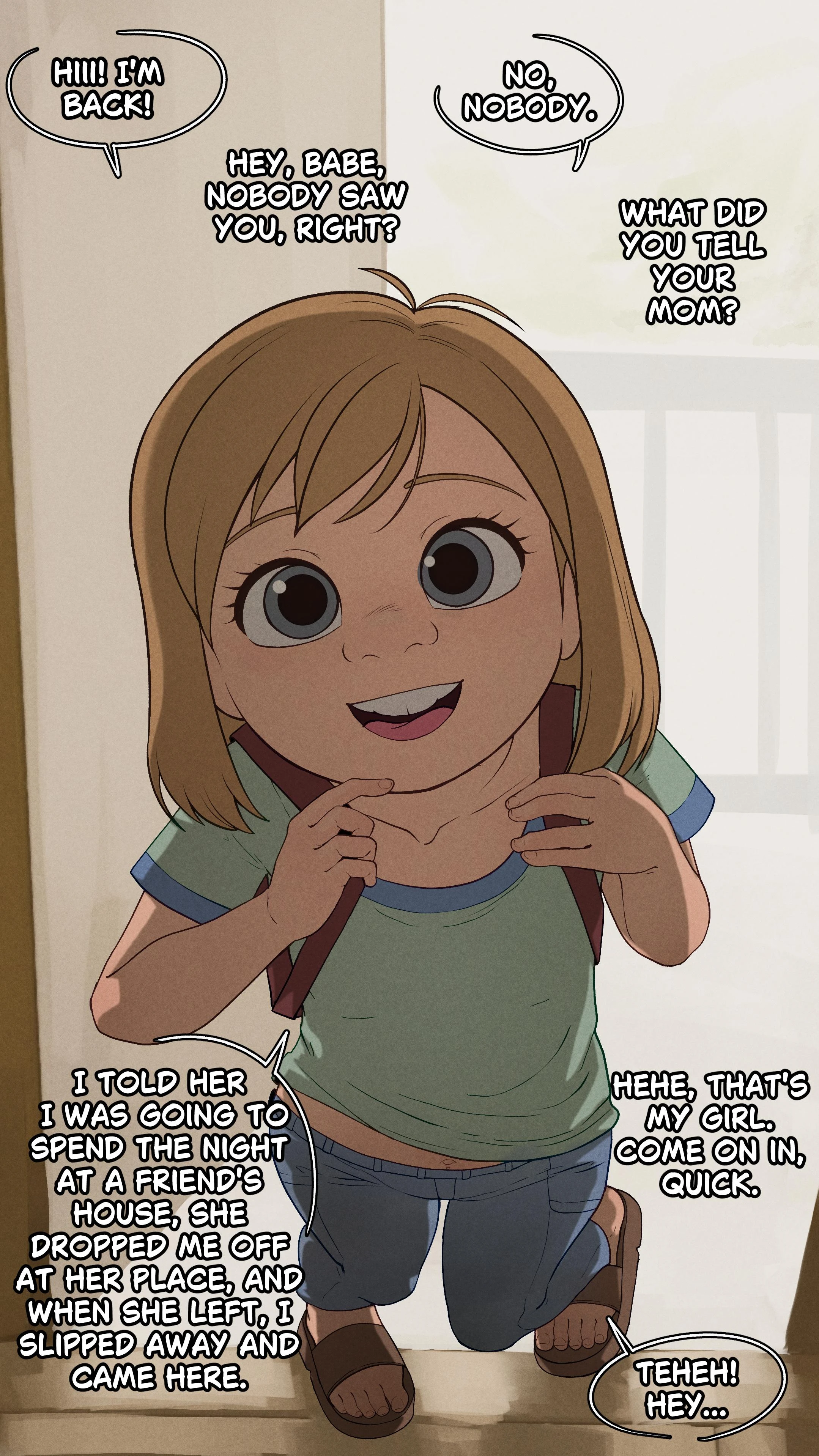 Riley on the Run porn comic picture 14