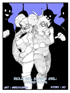 Riolu Girl and Gible Girl: Pound Town porn comic picture 1