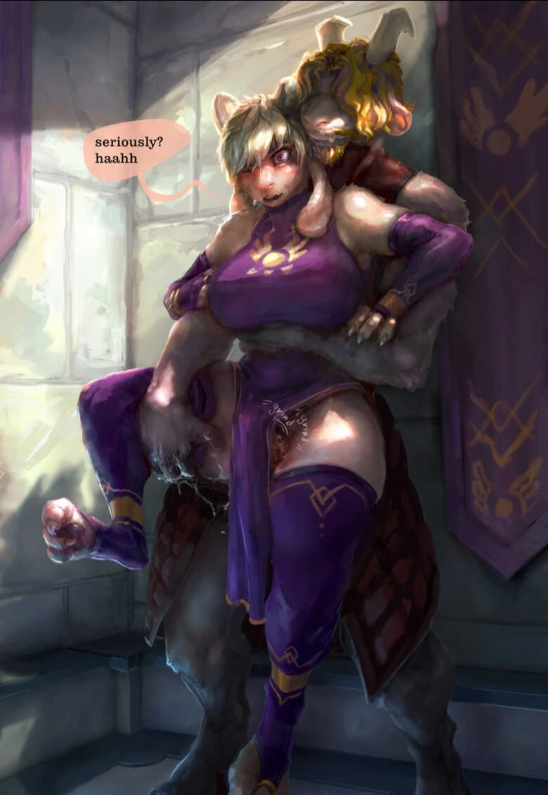 Risky Royalty porn comic picture 3