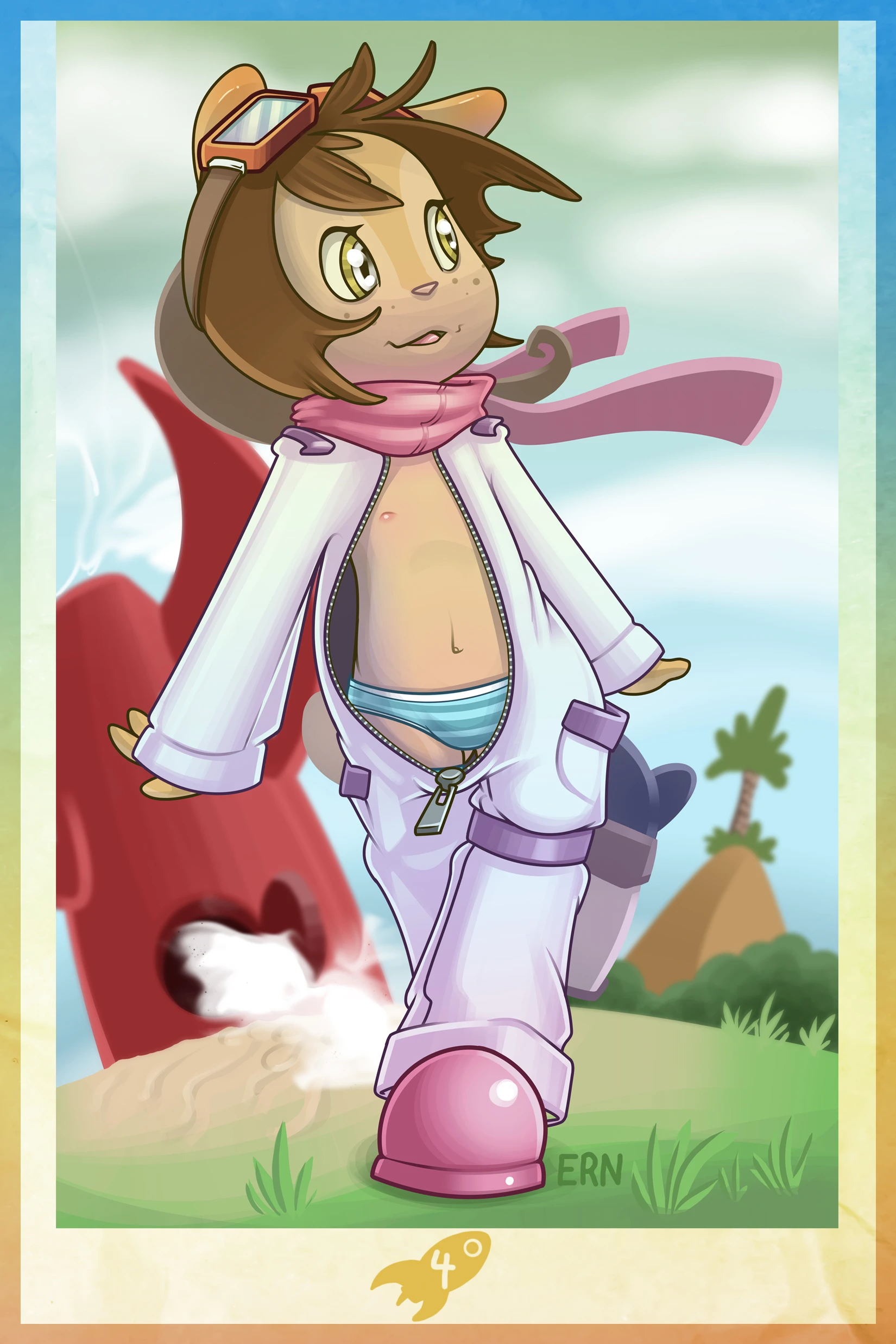 Rocket girl porn comic picture 5