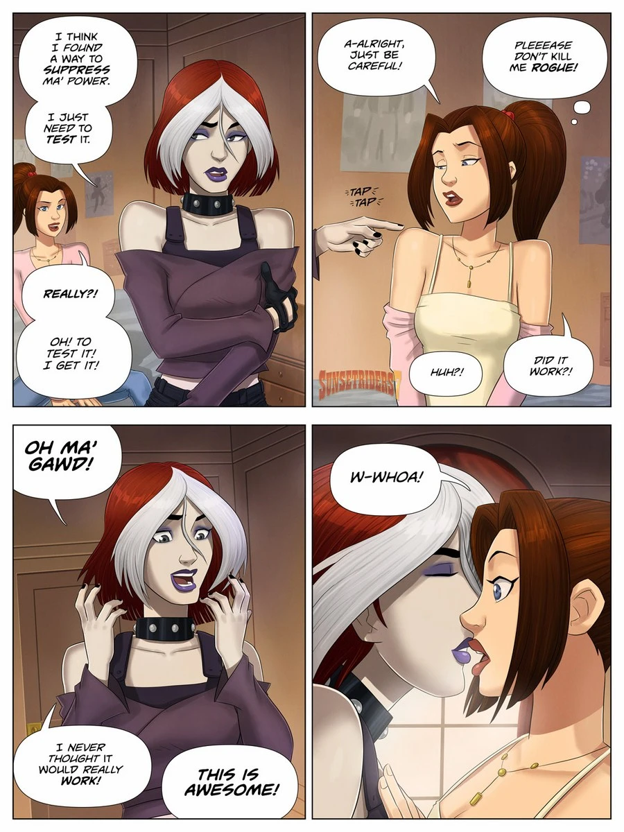 Rogue Lust Powerslave (X-Men Evolution) porn comic picture 4
