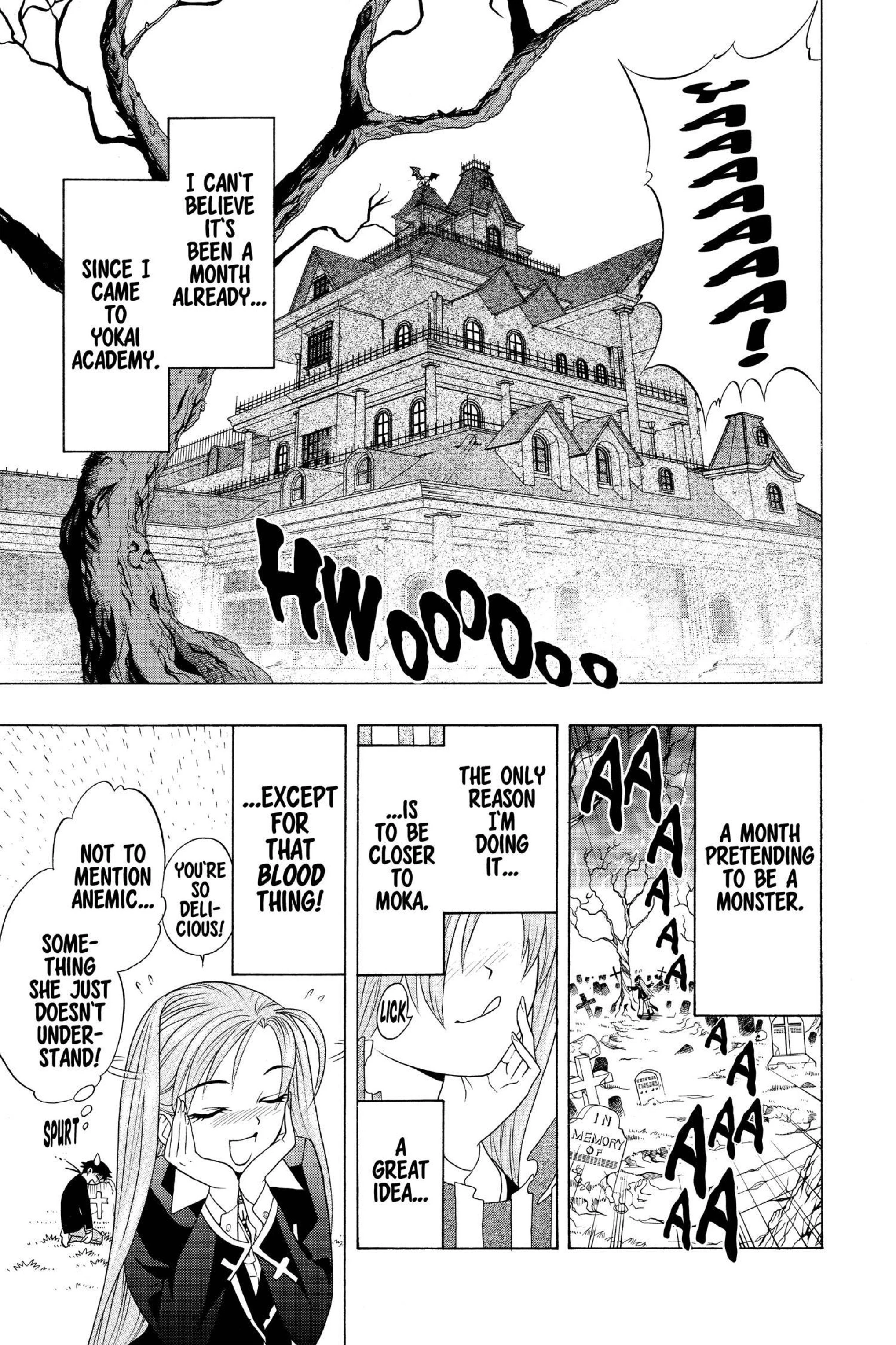 Rosario + Vampire Vol. 1 porn comic picture 107