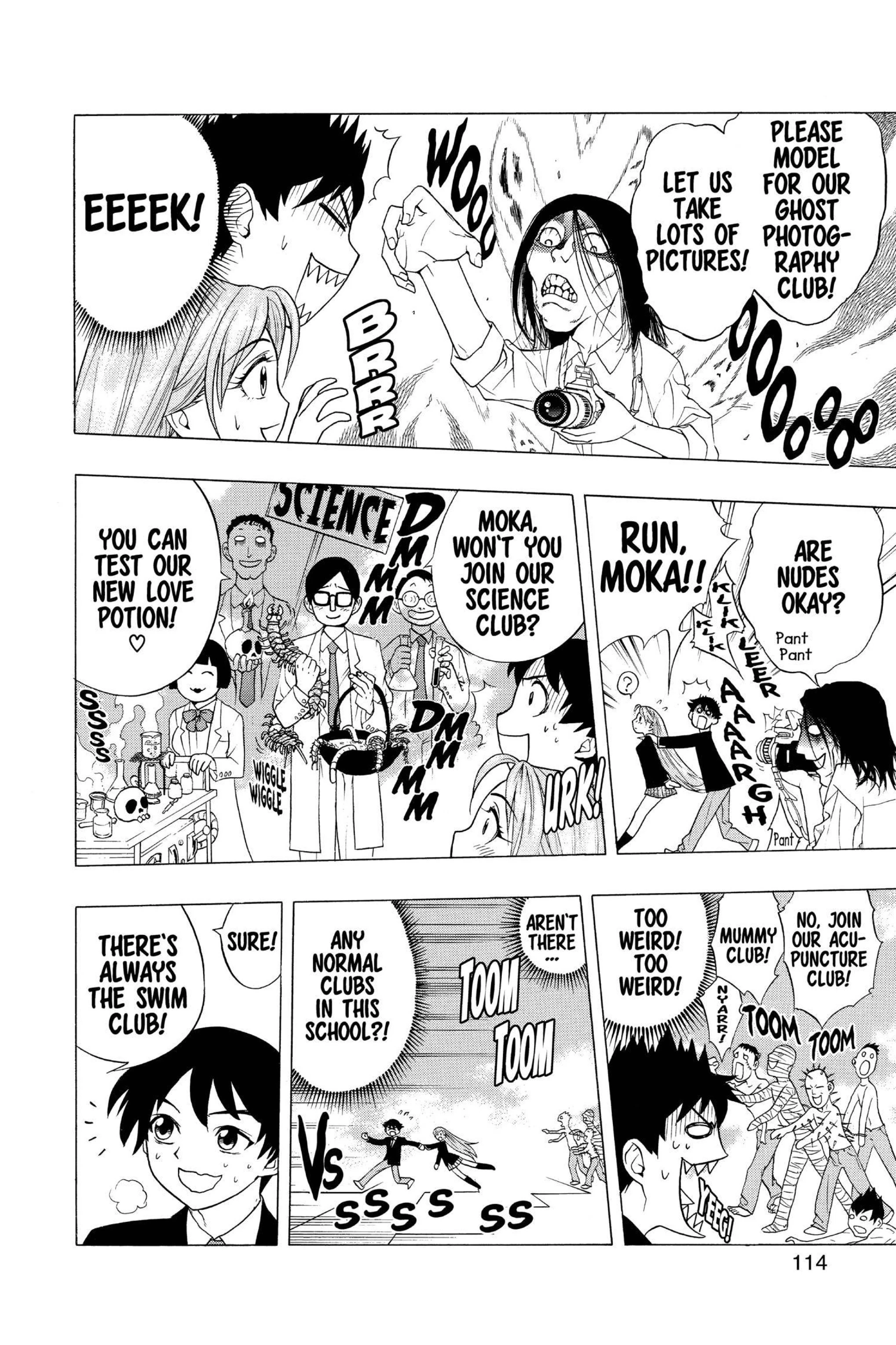 Rosario + Vampire Vol. 1 porn comic picture 112